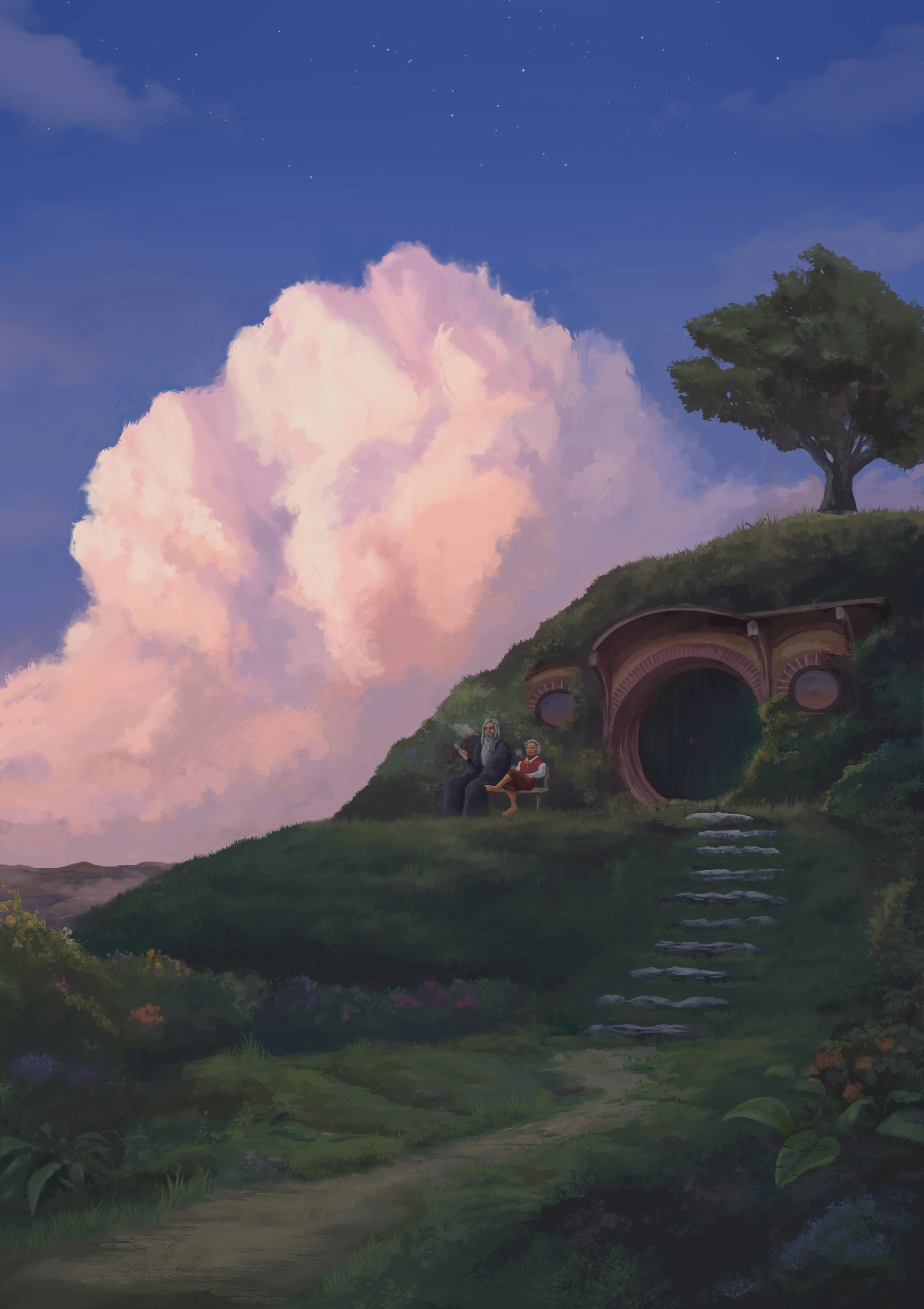Bilbo and Gandalf wip copy.jpg