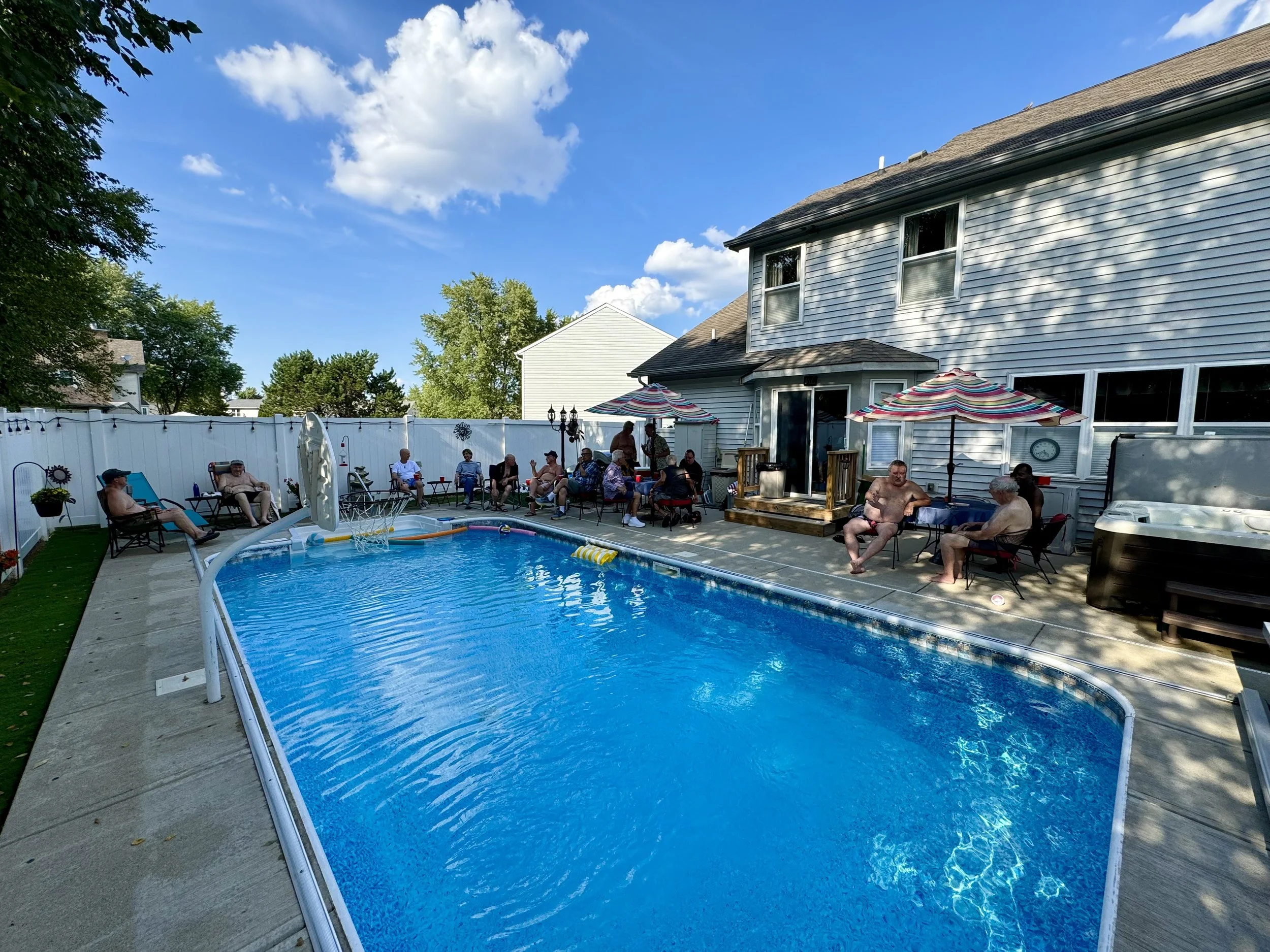 SWIMMING POOL & DINNER (not the last Saturday of the month)