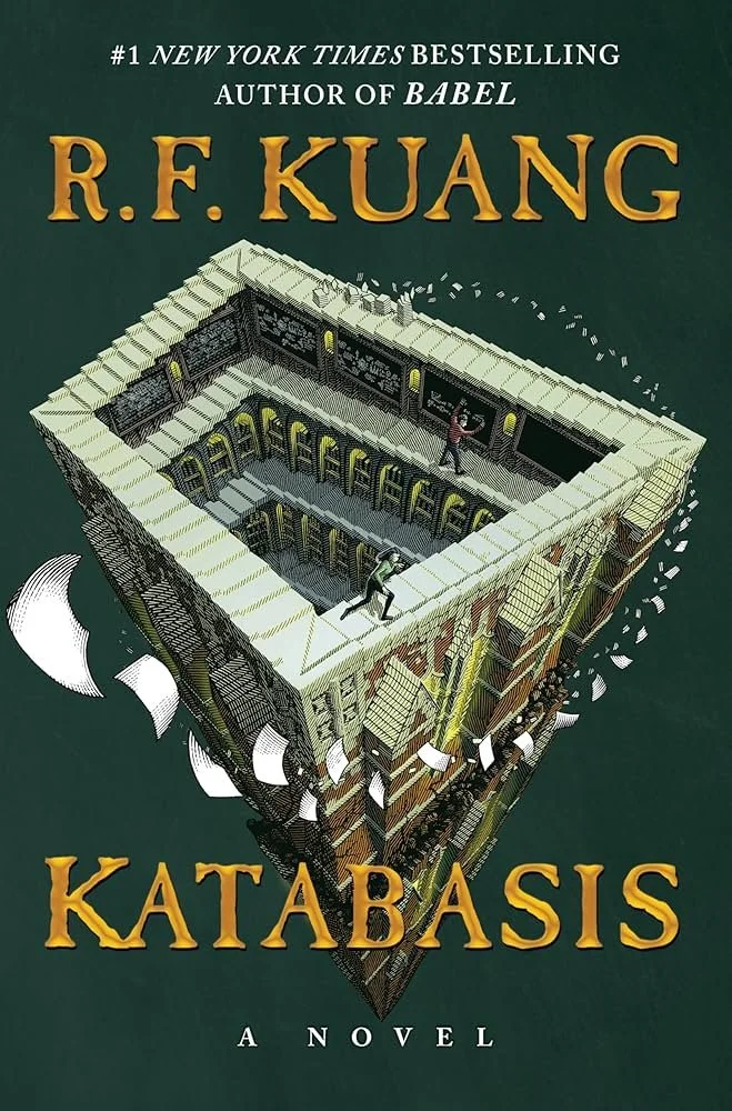 Green book cover of Katabasis