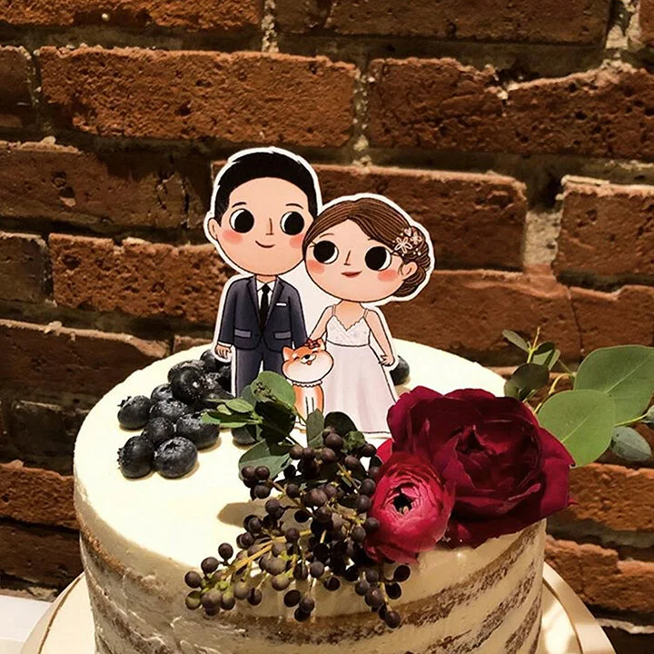 J&J Caketopper