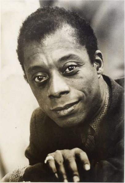 Portrait of James Baldwin, writer and civil rights voice