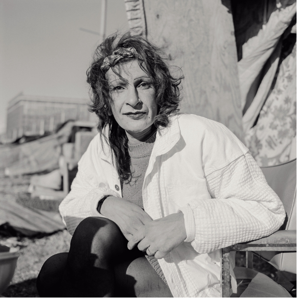 Portrait of Sylvia Rivera, transgender rights activist and Stonewall veteran