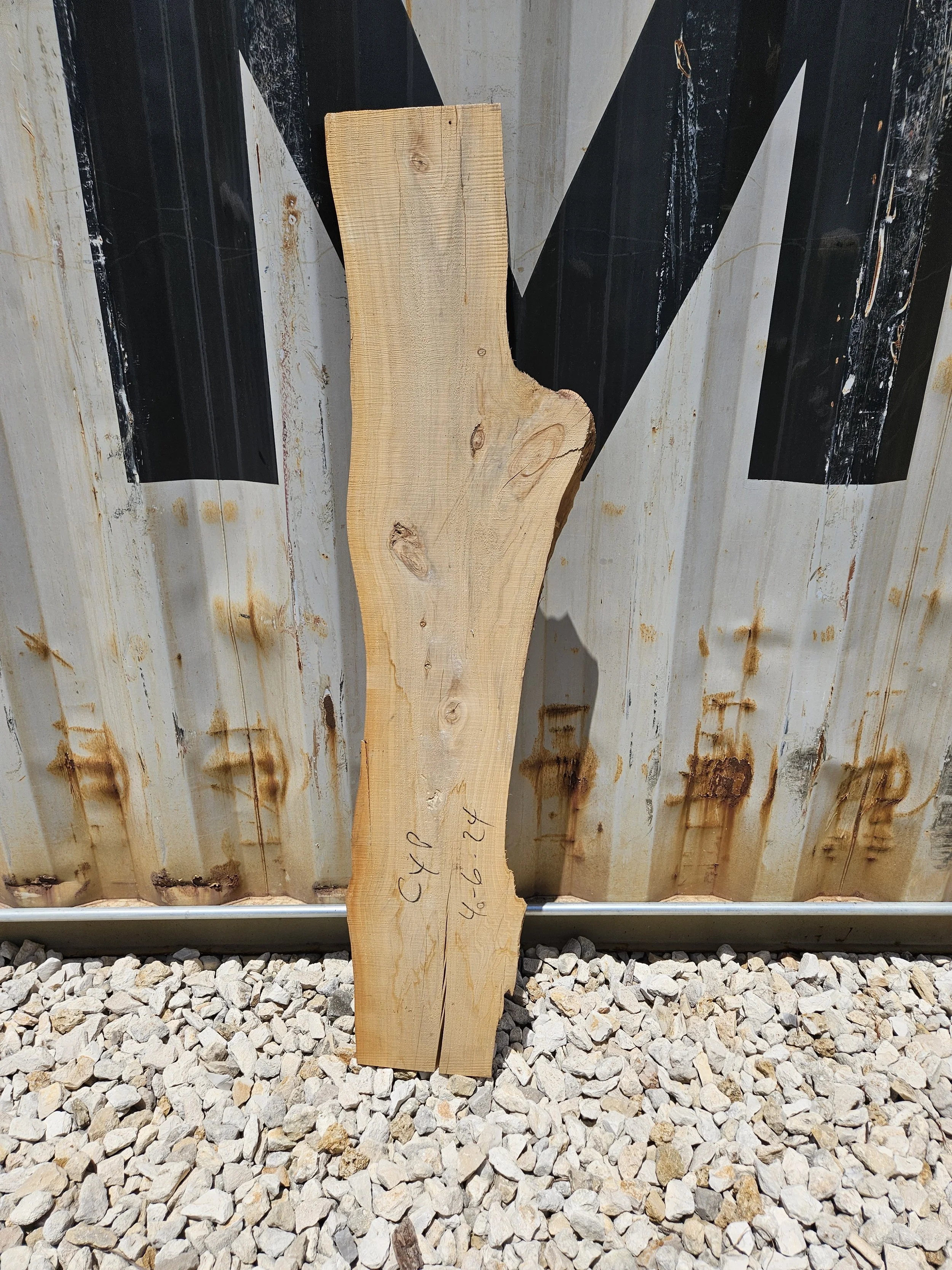Cypress 7-8" W x 57" L x 1 1/8" T $30