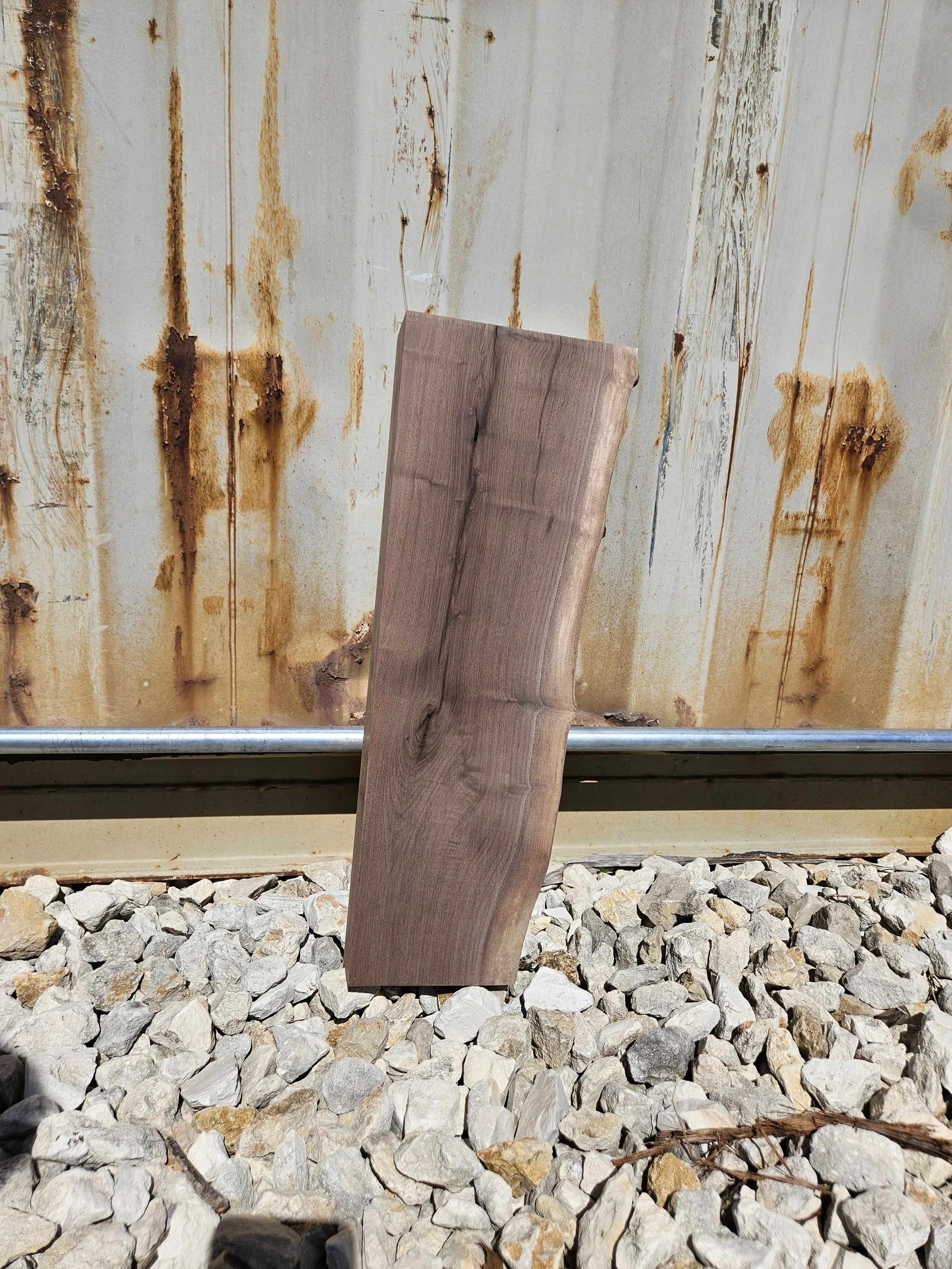 Walnut	6-7" W x 20" L x 2" T	$25
