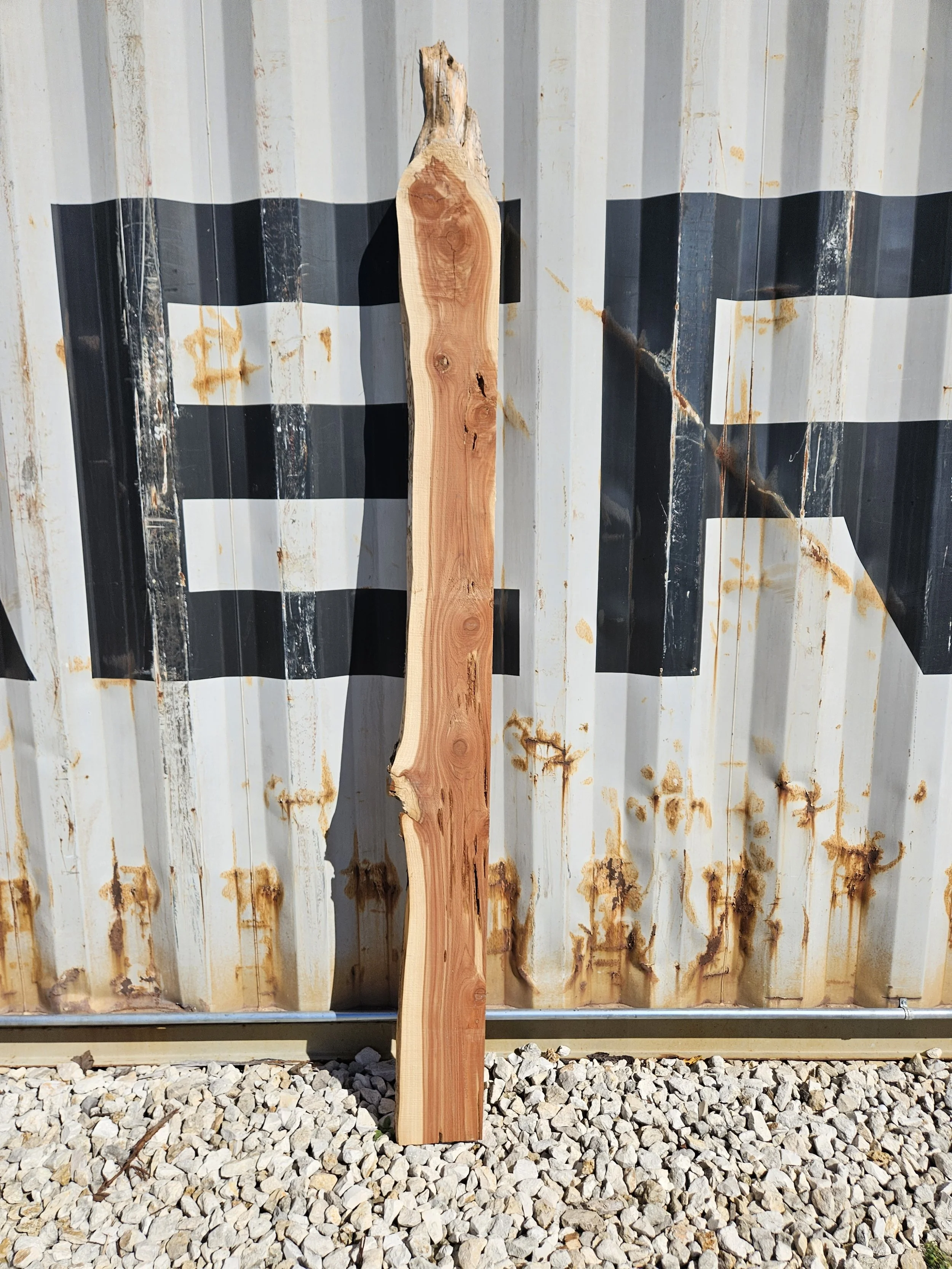 Cedar	7" W x 77" L x 1 1/2" T 	$30