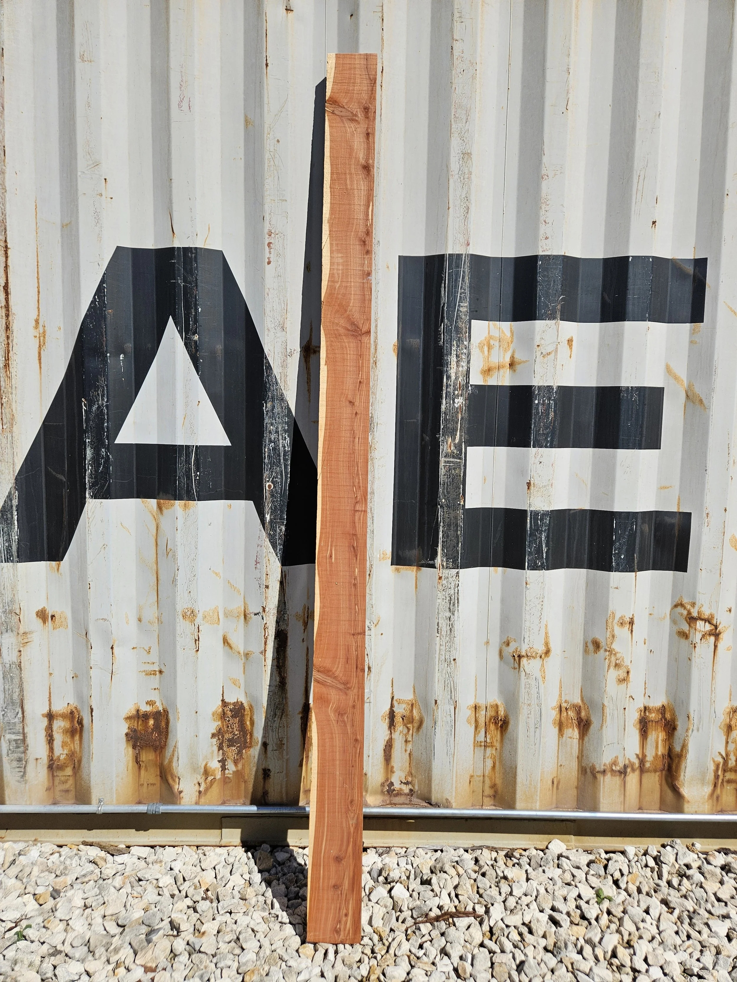 Cedar	5 3/4" W x 100" L x 1" T	$25