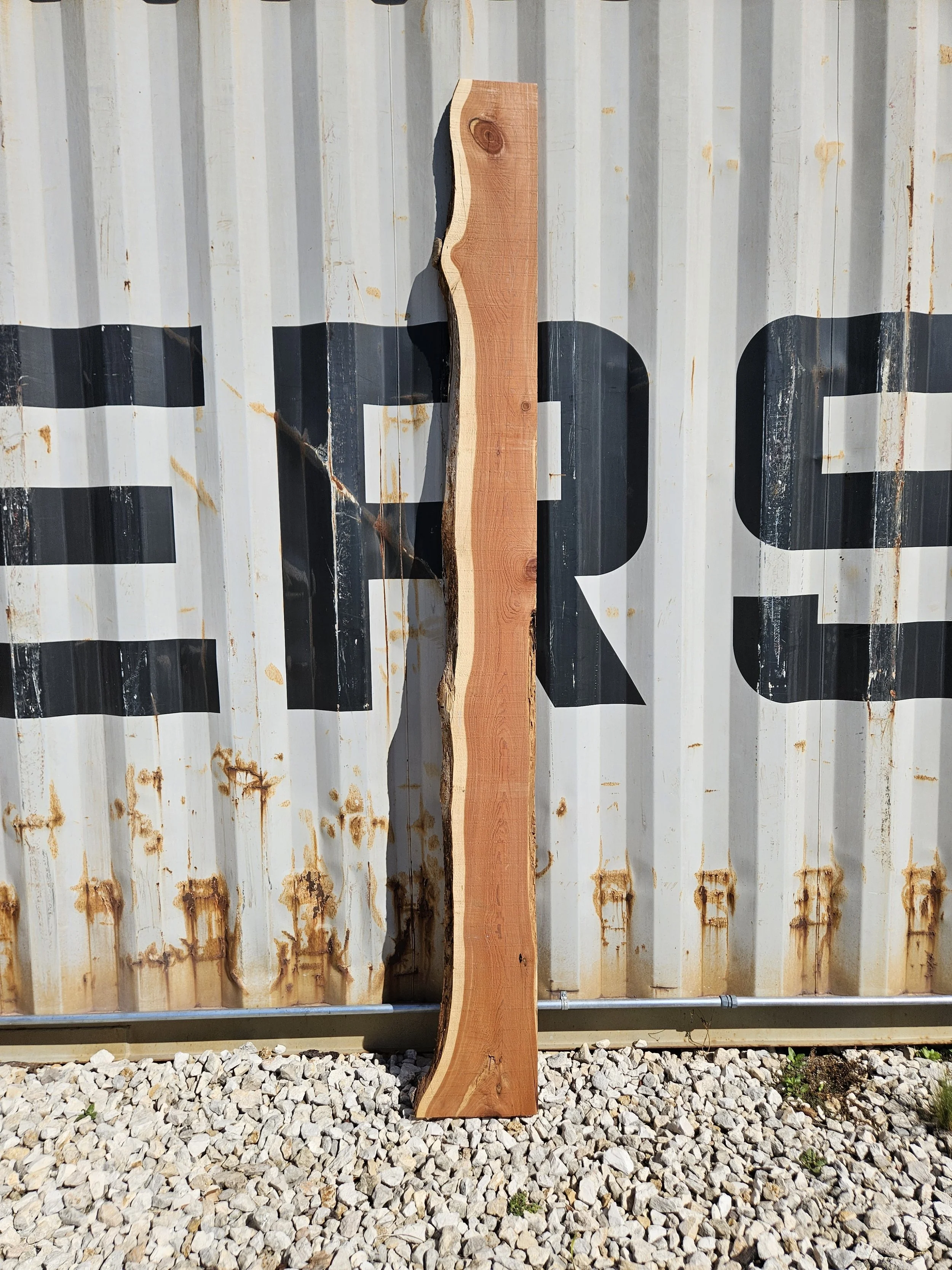 Cedar	8-9" W x 99" L x 1 1/2" T	$50