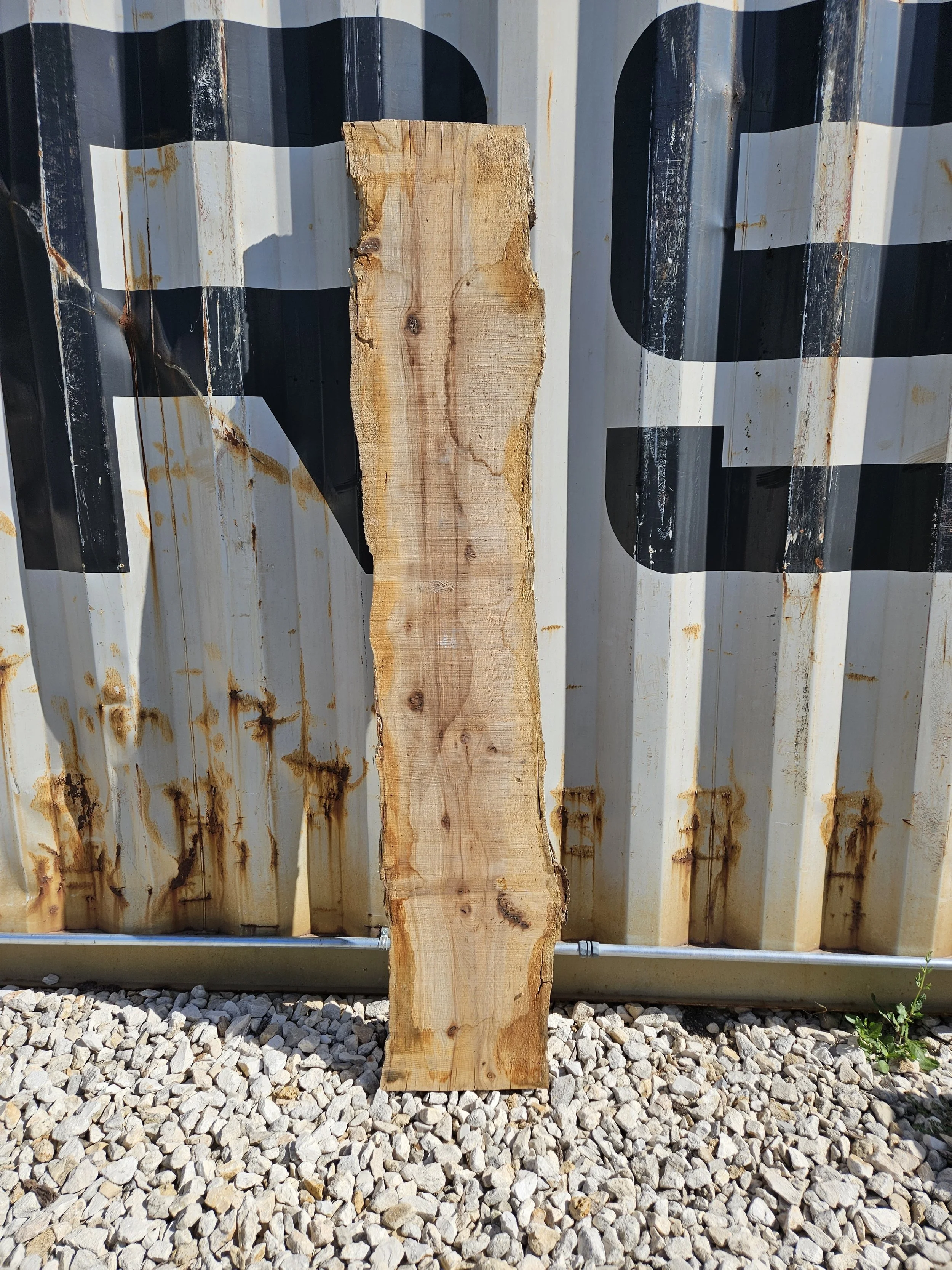 Hickory 9-11" W x 71" L x 1 3/8" T $60