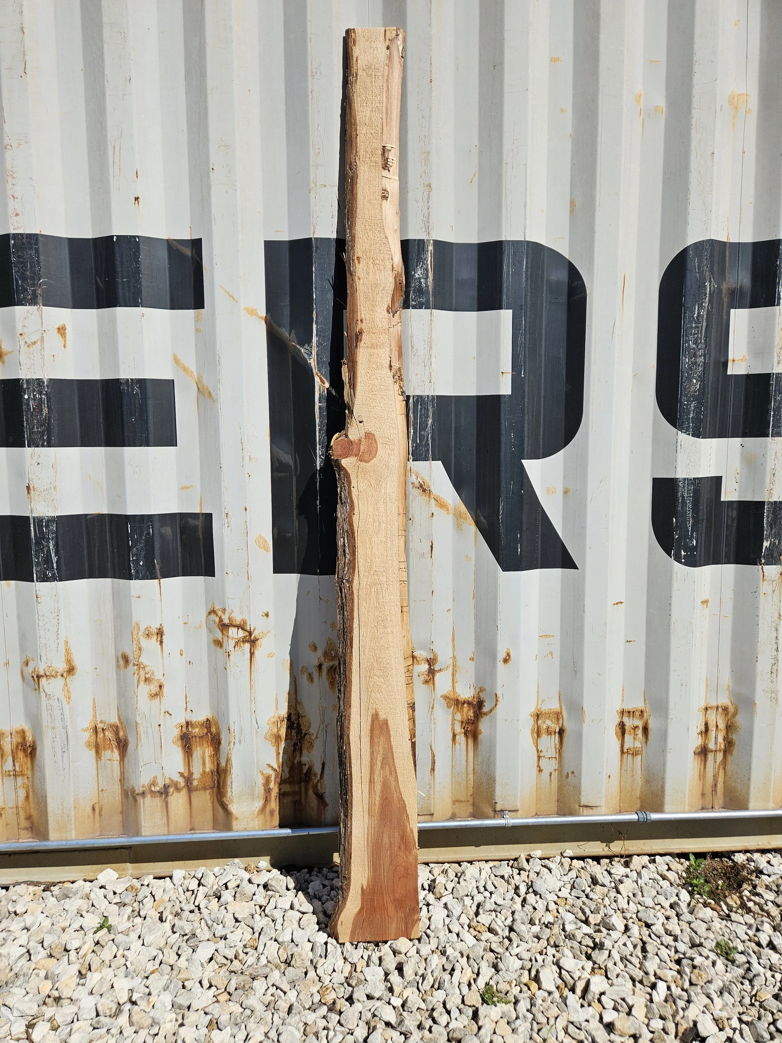 Cedar	6-8" W x 100" L x 7/8" T 	$25