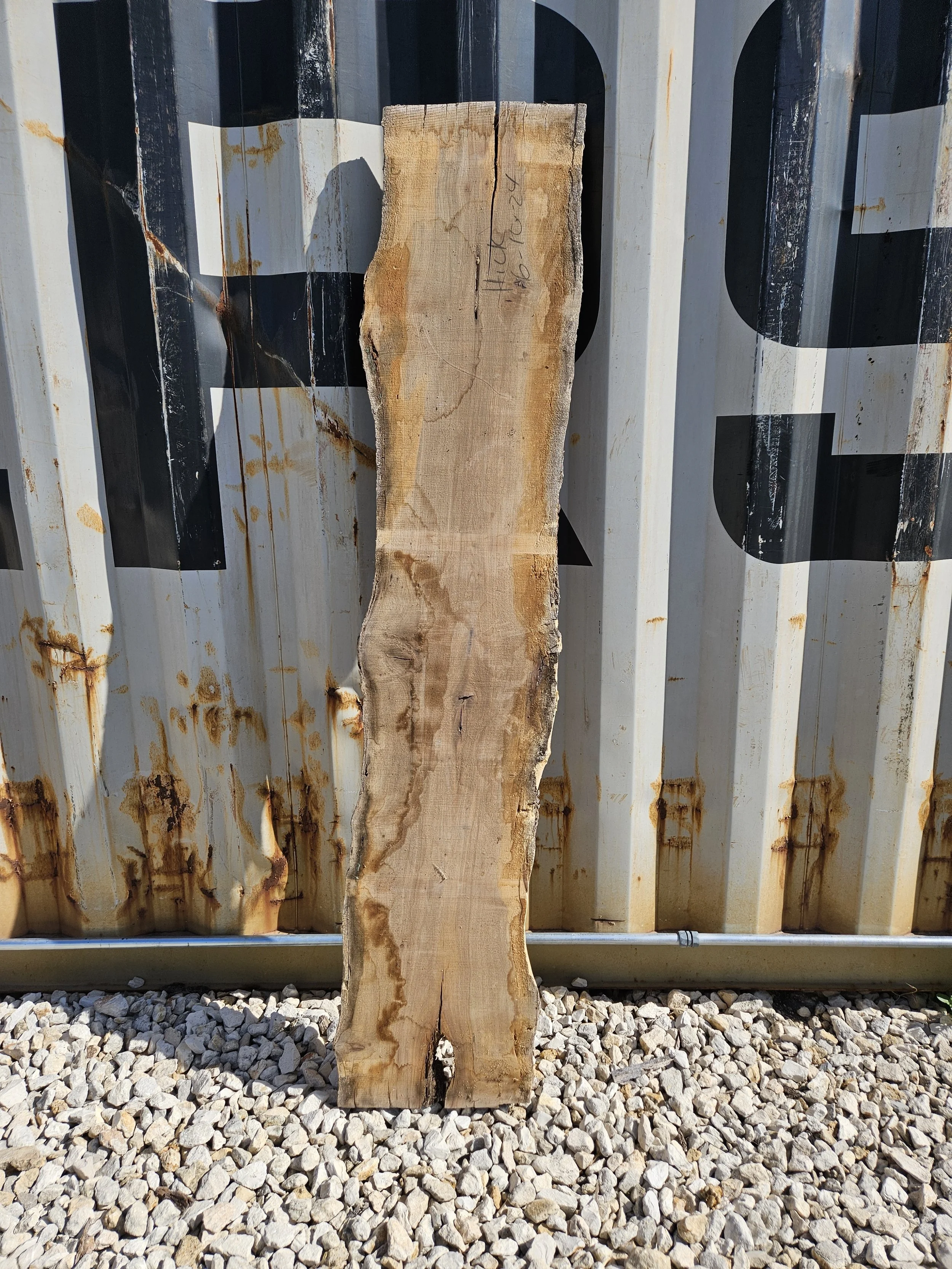 Hickory 7-11" W x 71" L x 1 3/8" T $50