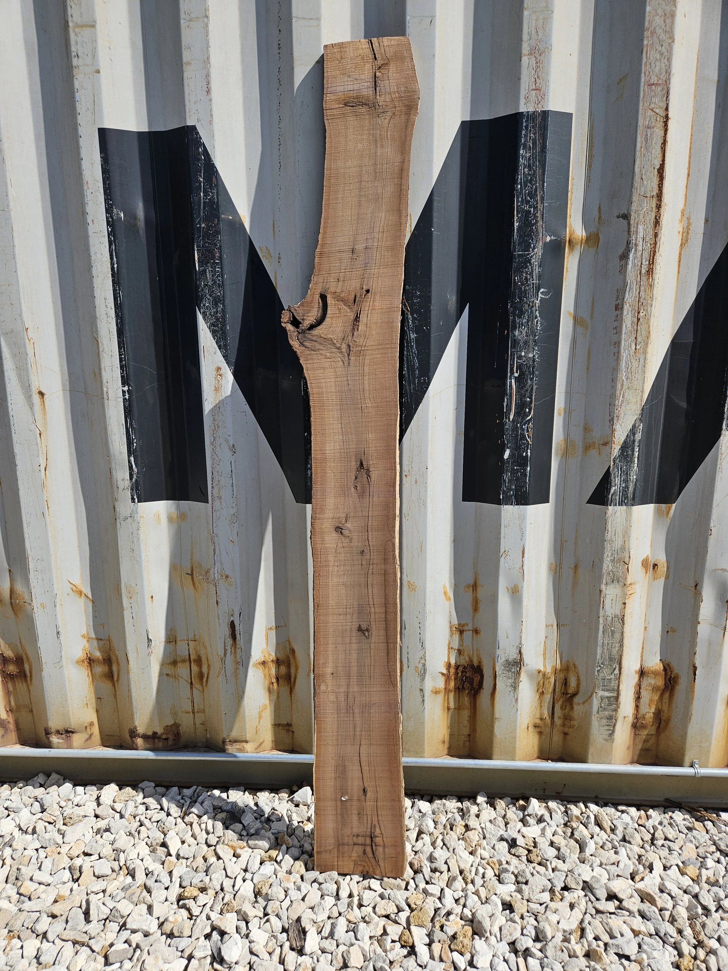 Walnut 8-9" W x 84" L x 1" T $55