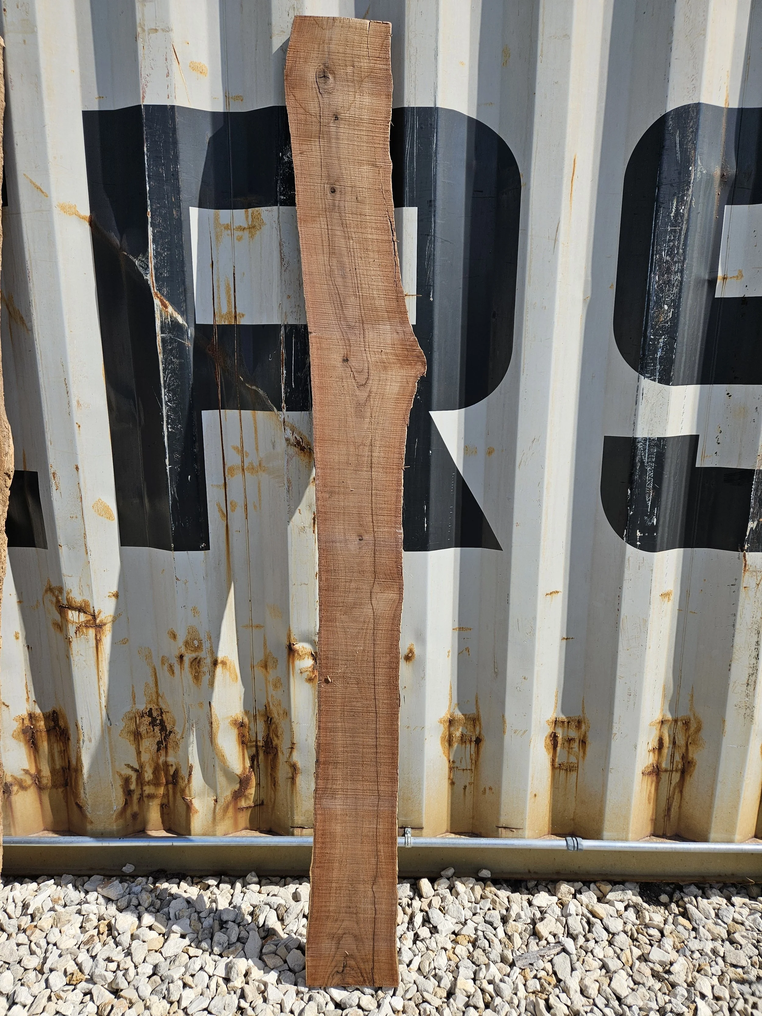 Walnut 7" W x 84" L x 1" T $50