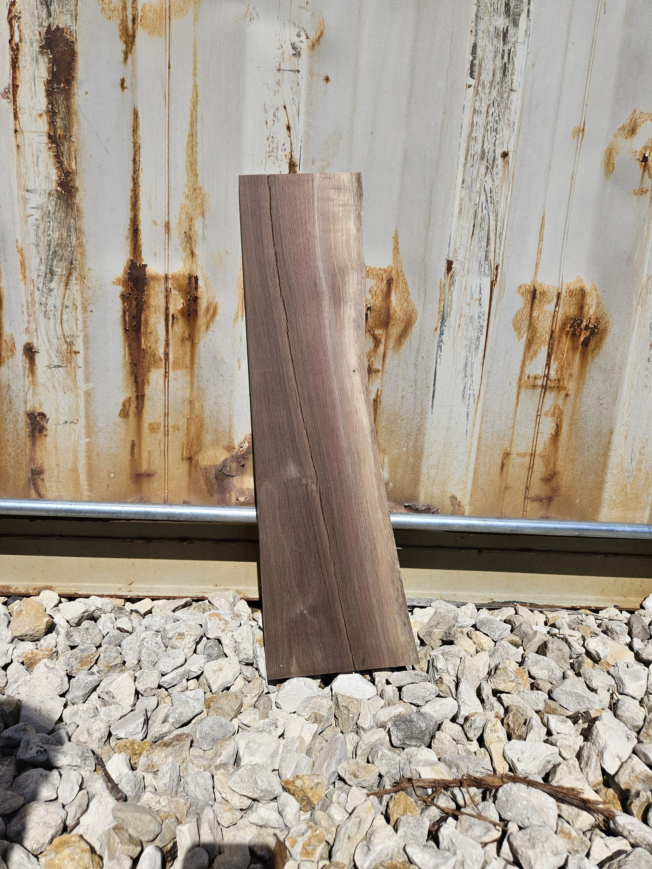 Walnut	5-6" W x 24" L x 2" T	$25
