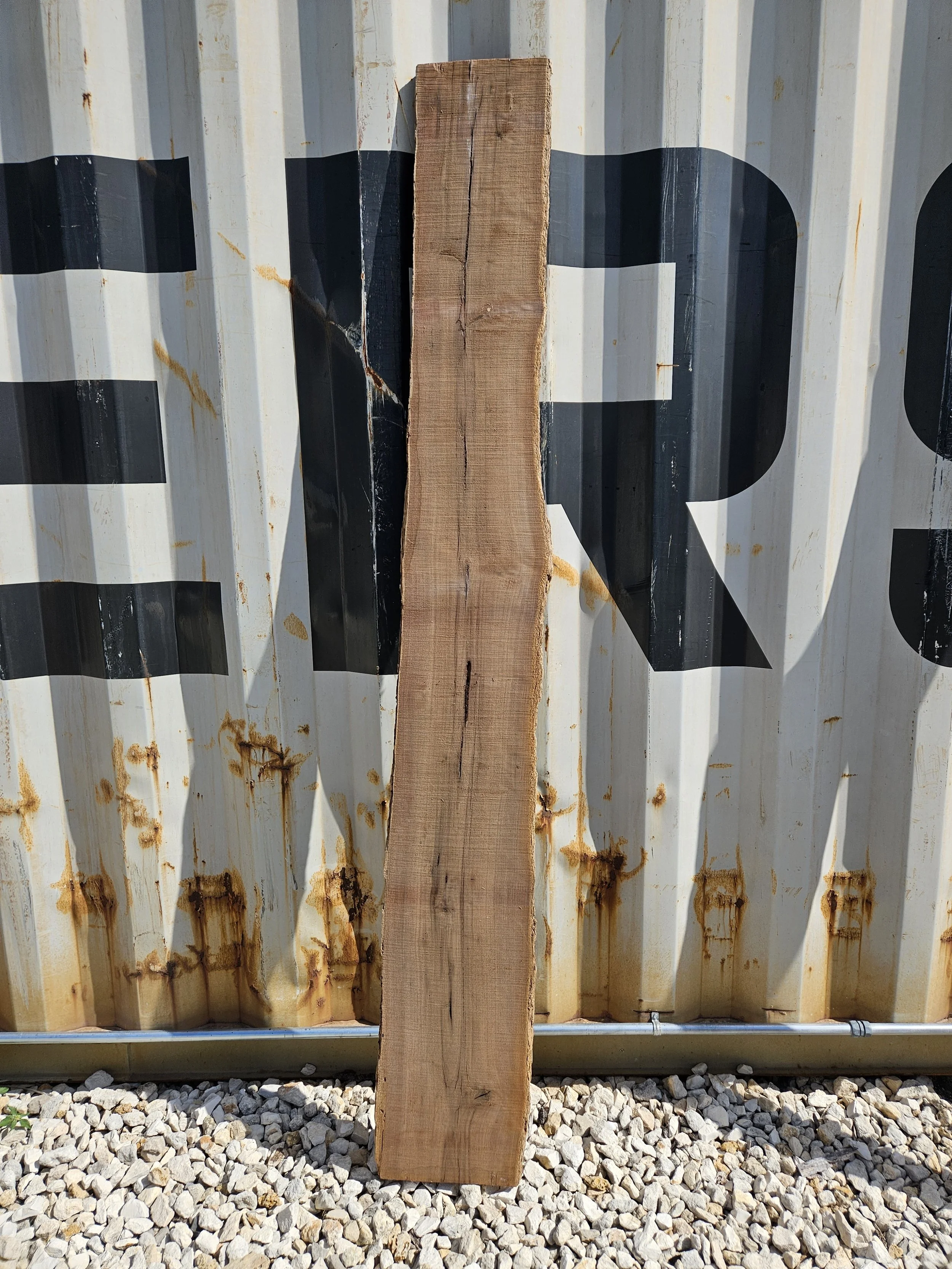 Walnut 9-10" W x 82" L x 1 1/8" T $65
