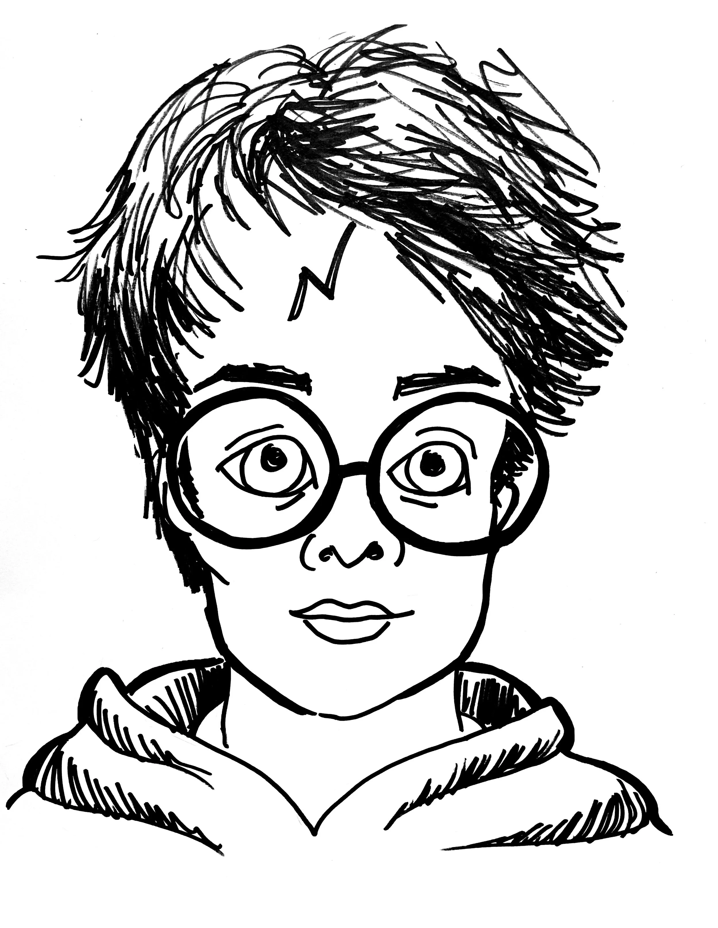 Harry Potter Caricatures online beginners class