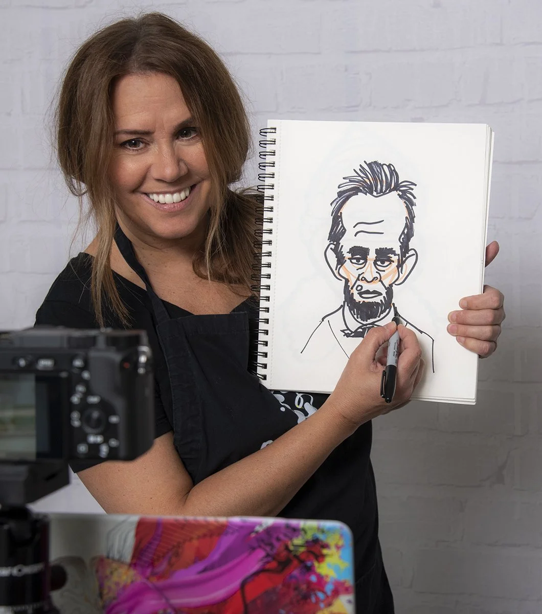 Caricatures online beginners class