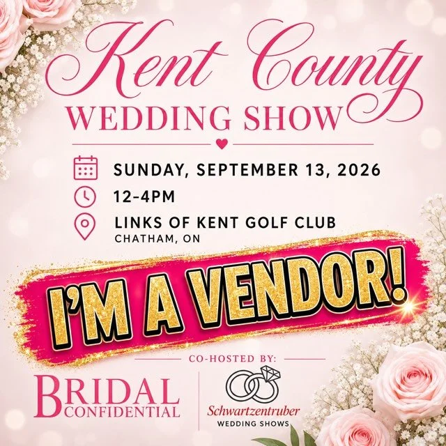 Getting married? Come out to the wedding show today at Links of Kent from 12-4. Pre register for free entry or $5 at the door.