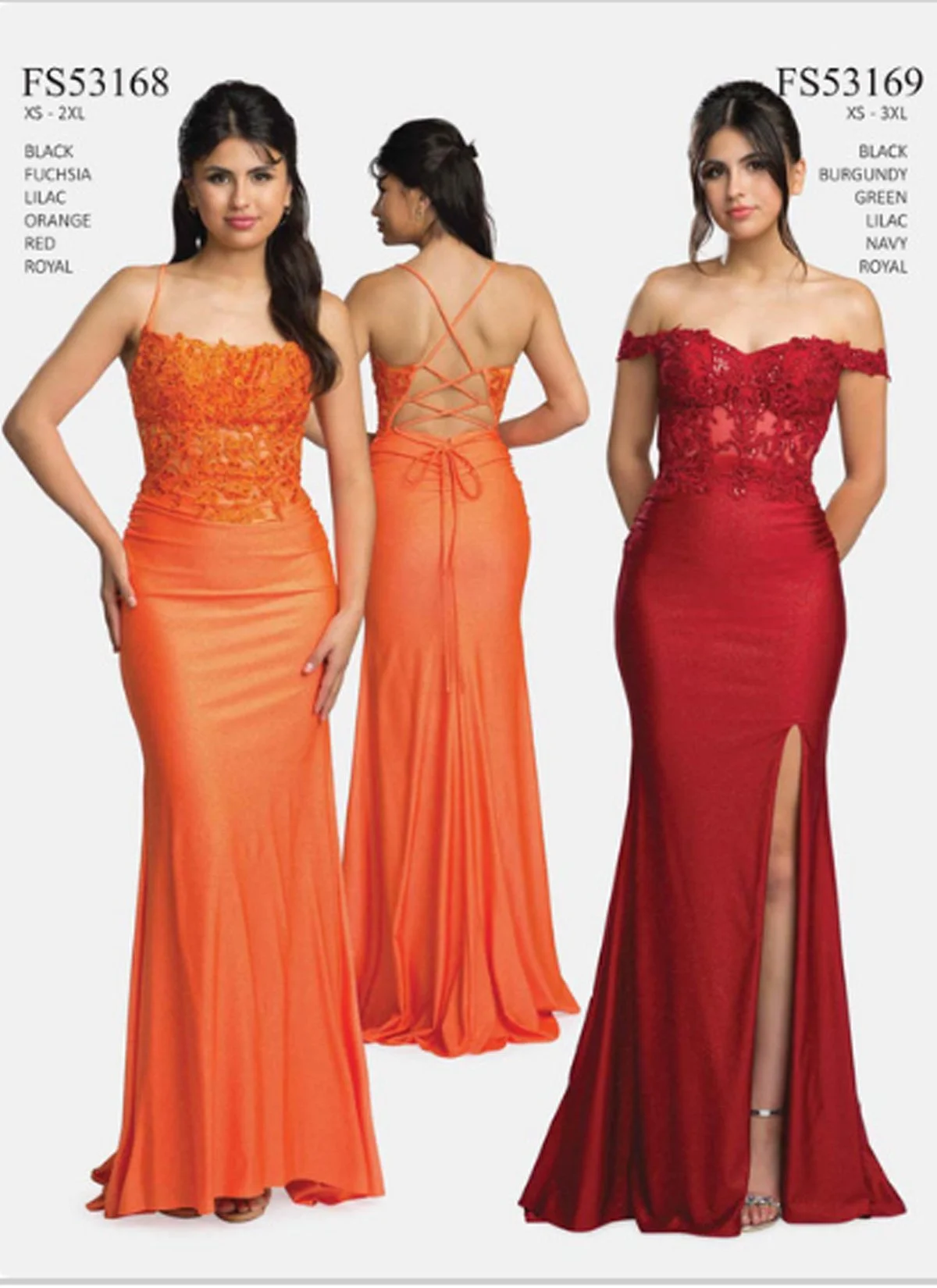 Square Neck Fitted Gown with Corset Back IN ROYAL - Size Medium