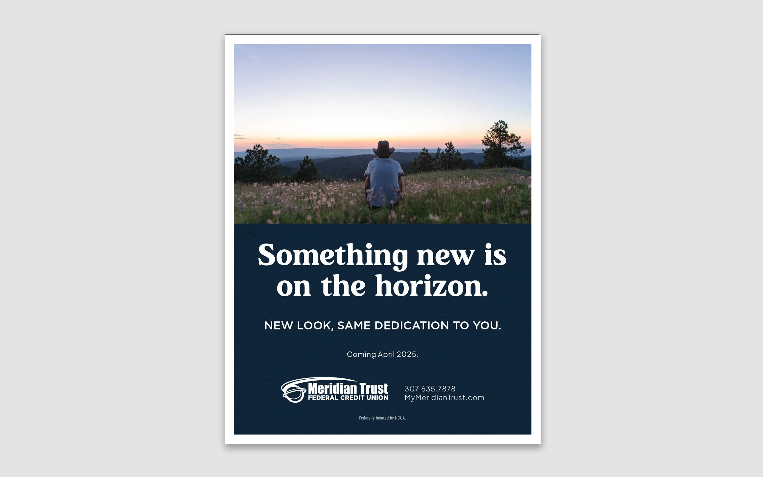 Brand teaser: In-branch sign