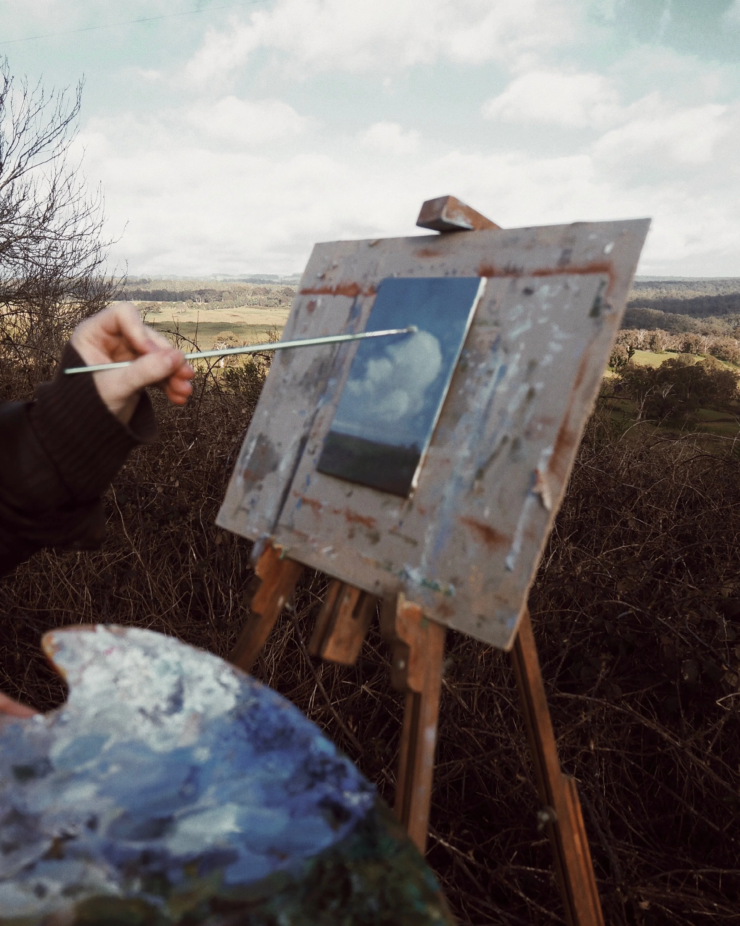 Oil Painting by Australian Artist Lachlan McKenzie 