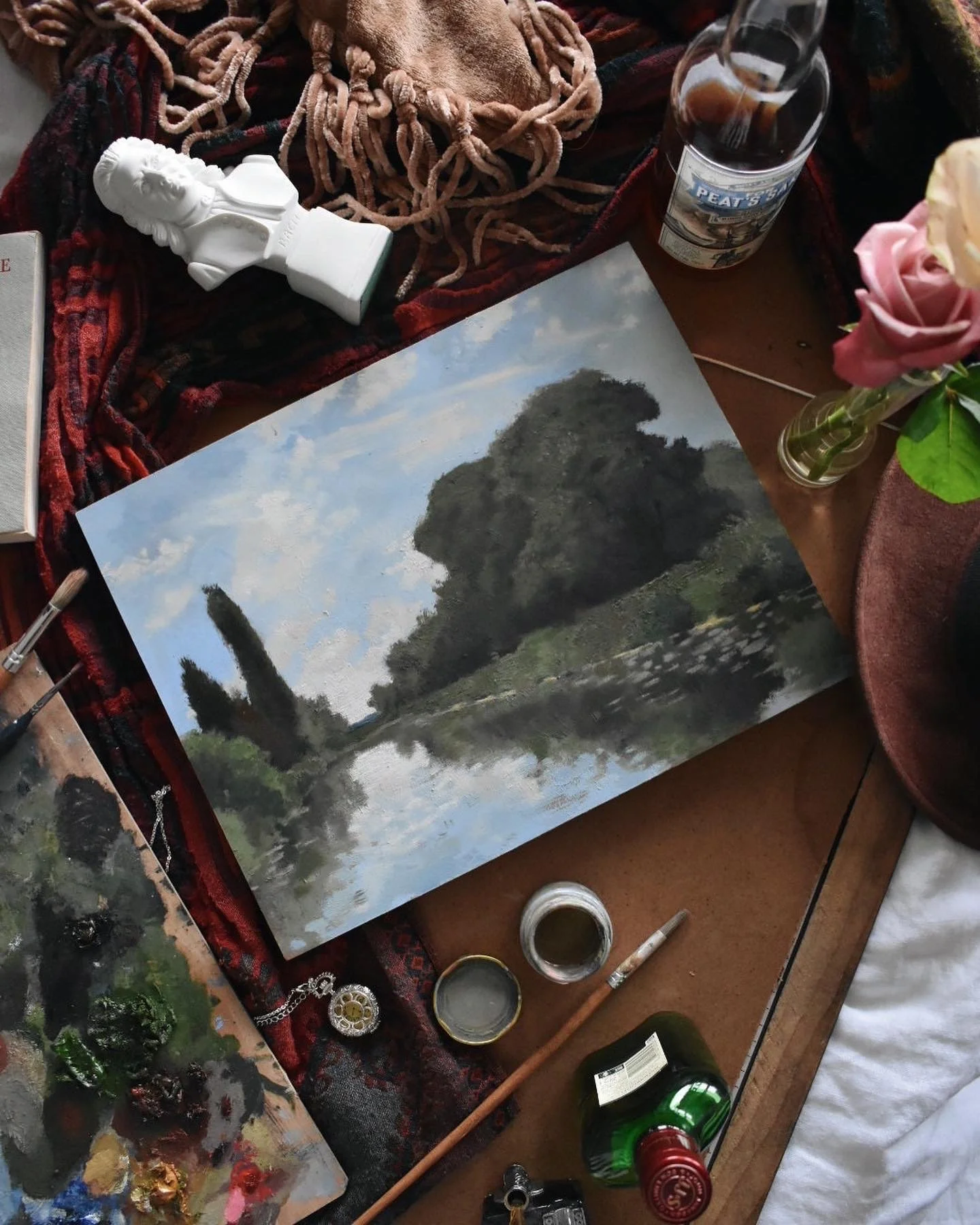 Oil Painting by Australian Artist Lachlan McKenzie 