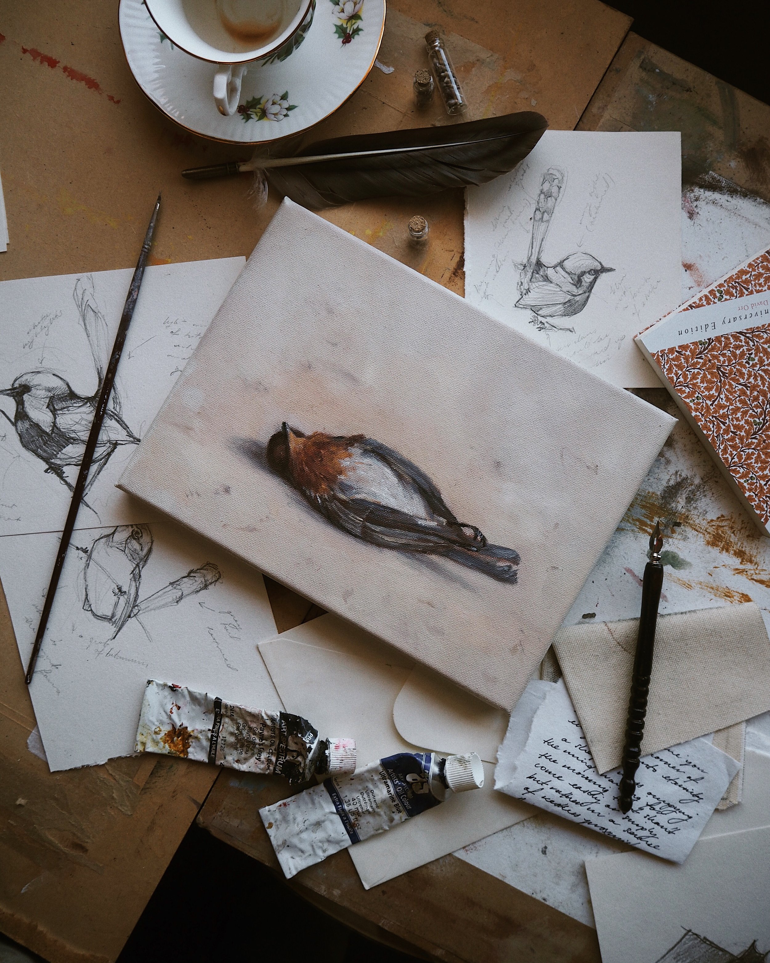 Still Life Painting in Oils by Artist Lachlan McKenzie