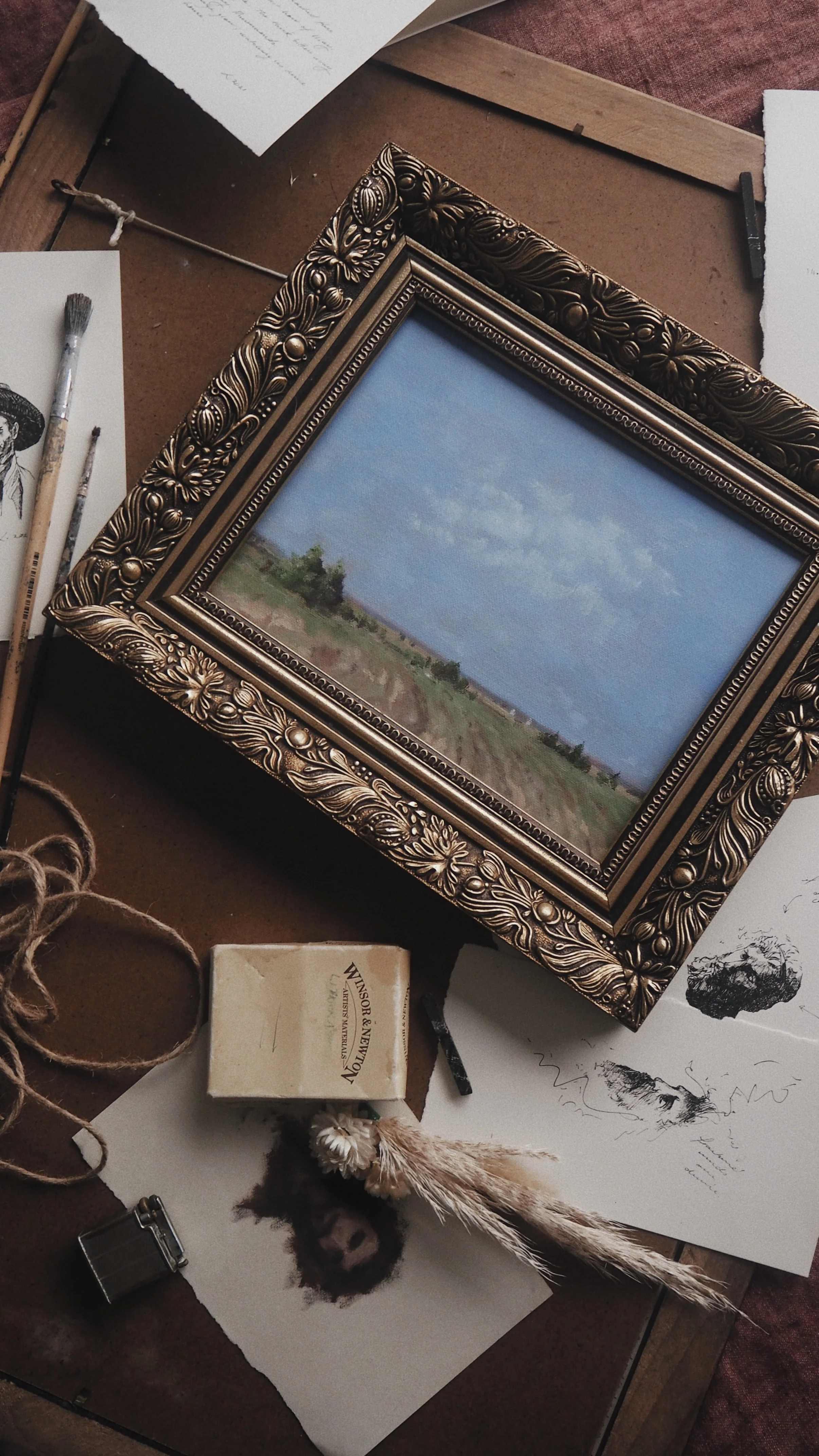 Oil Painting by Australian Artist Lachlan McKenzie 