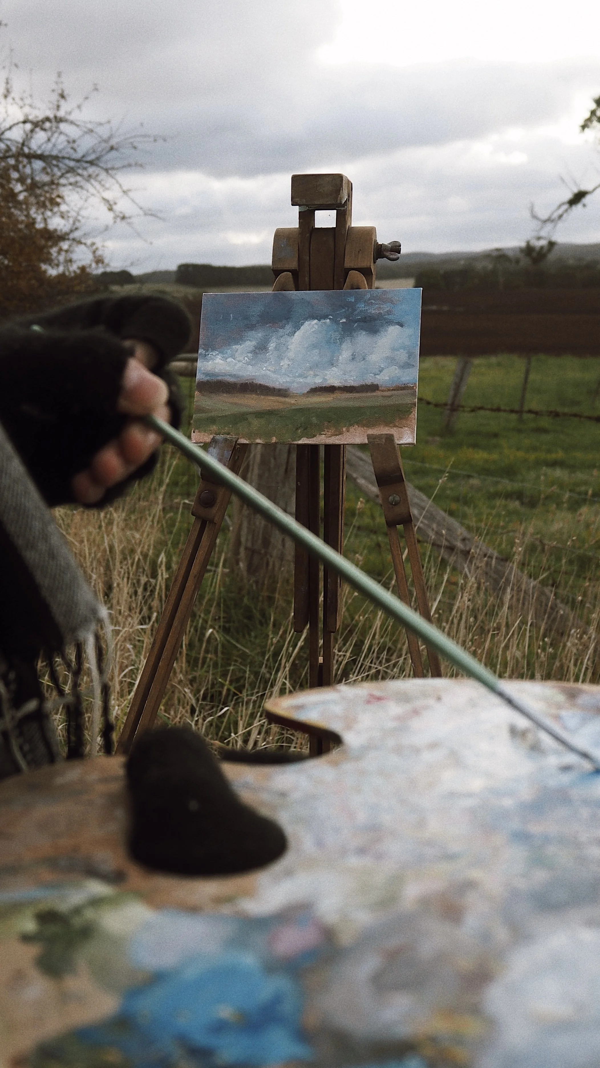 Oil Painting by Australian Artist Lachlan McKenzie 