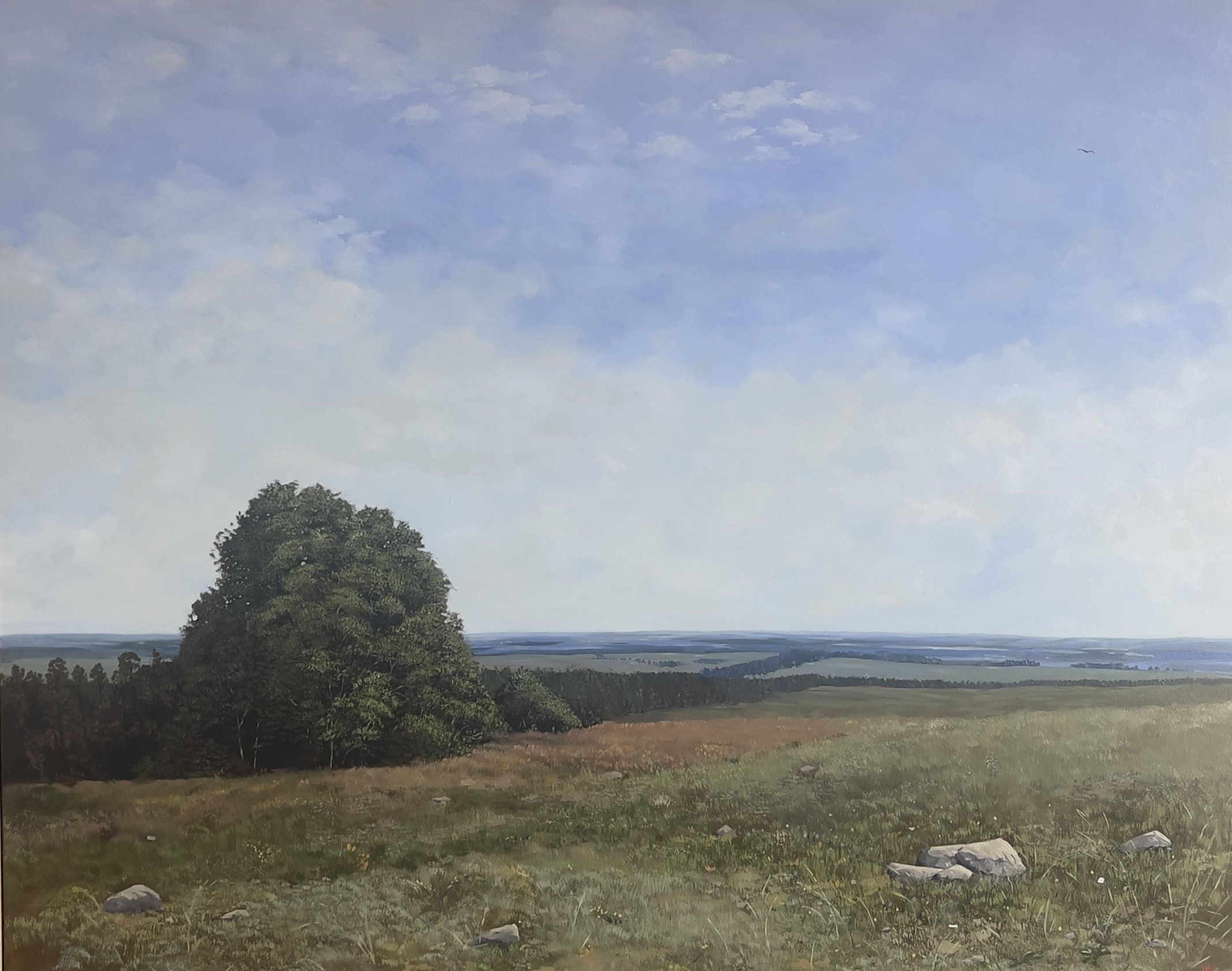 Large Landscape Painting in Oils by Lachlan McKenzie