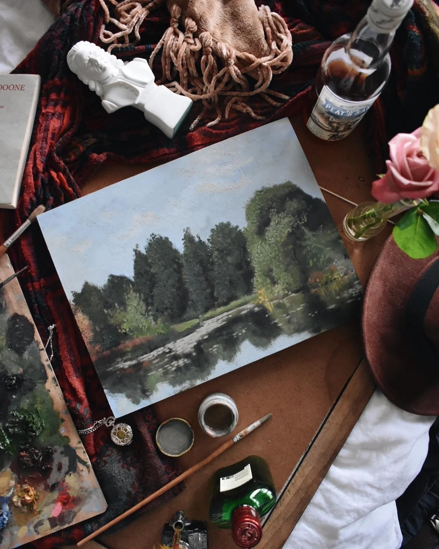 Oil Painting by Australian Artist Lachlan McKenzie 