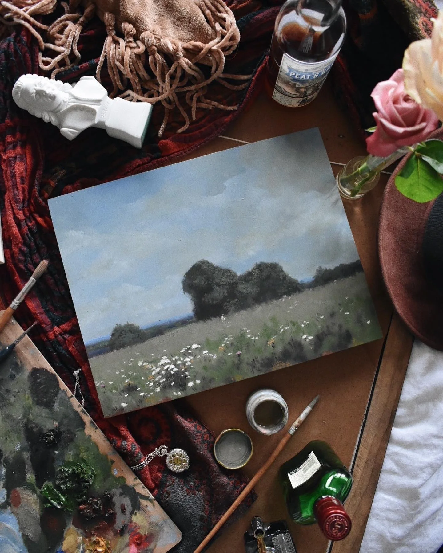 Oil Painting by Australian Artist Lachlan McKenzie 