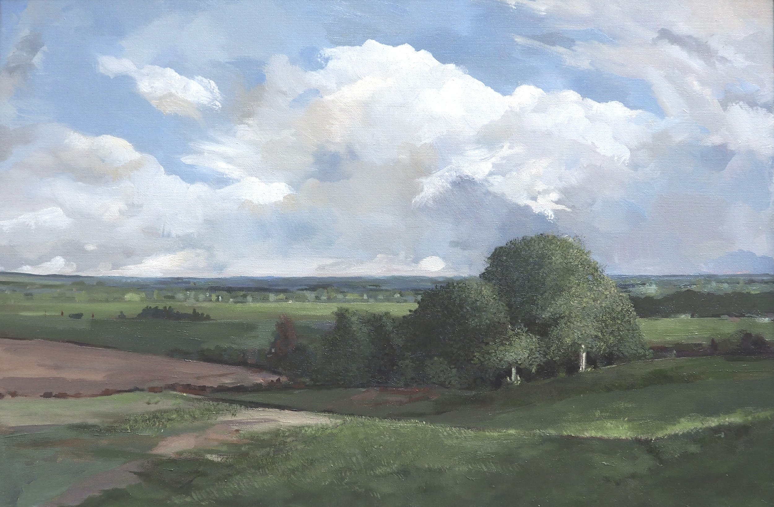 Landscape Oil Painting by Australian Artist Lachlan McKenzie
