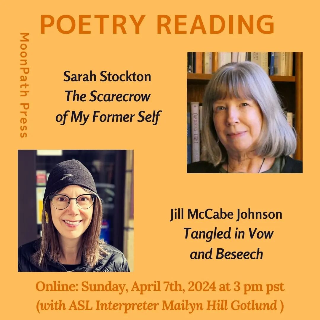 We'd love to see you there! To access the Zoom link, either message me with your email address or sign up for my newsletter- I'll be sending out info by the end of next week. Thank you to @lanaayers23 at MoonPath Press for hosting this event. Linkinb