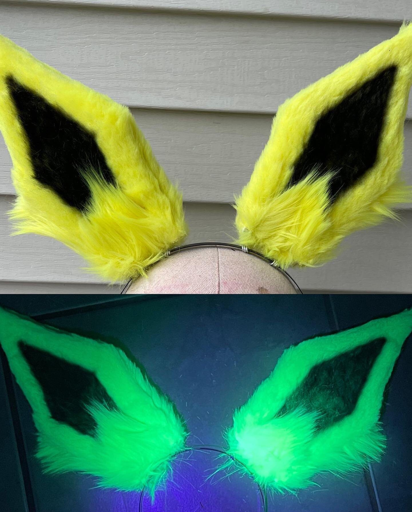 Haven&rsquo;t been very good about posting stuff recently but I&rsquo;ve been working on stocking up for the next comic con, and I have a few new Eeveelutions to add to the collection. Jolteon (with UV reactive fur!), Eevee and Shiny Eevee, and Shiny