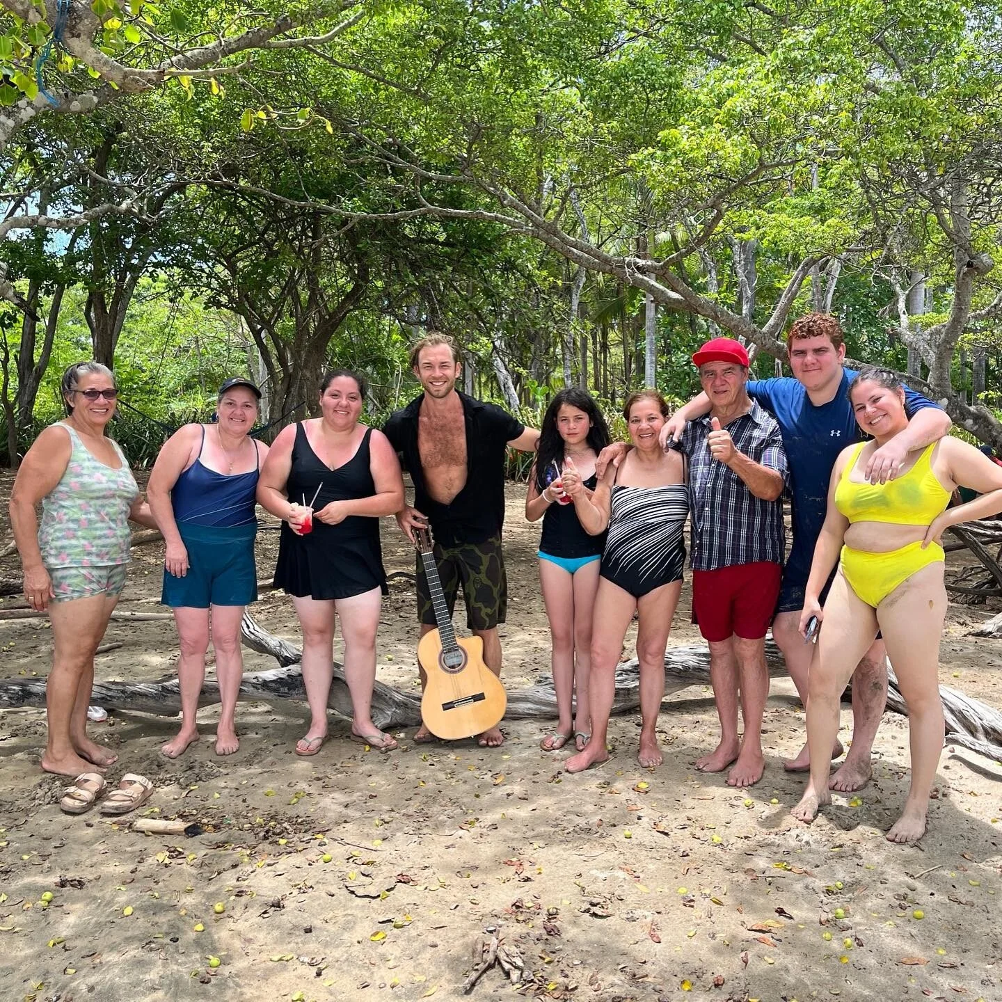 I heard a scream. Saw the hands waving while calling for help and the 3 bodies being swept out with a clear rip current exhausting them. We just ordered breakfast and I didn&rsquo;t want to assume and make a seen but I have seen this before. There&rs