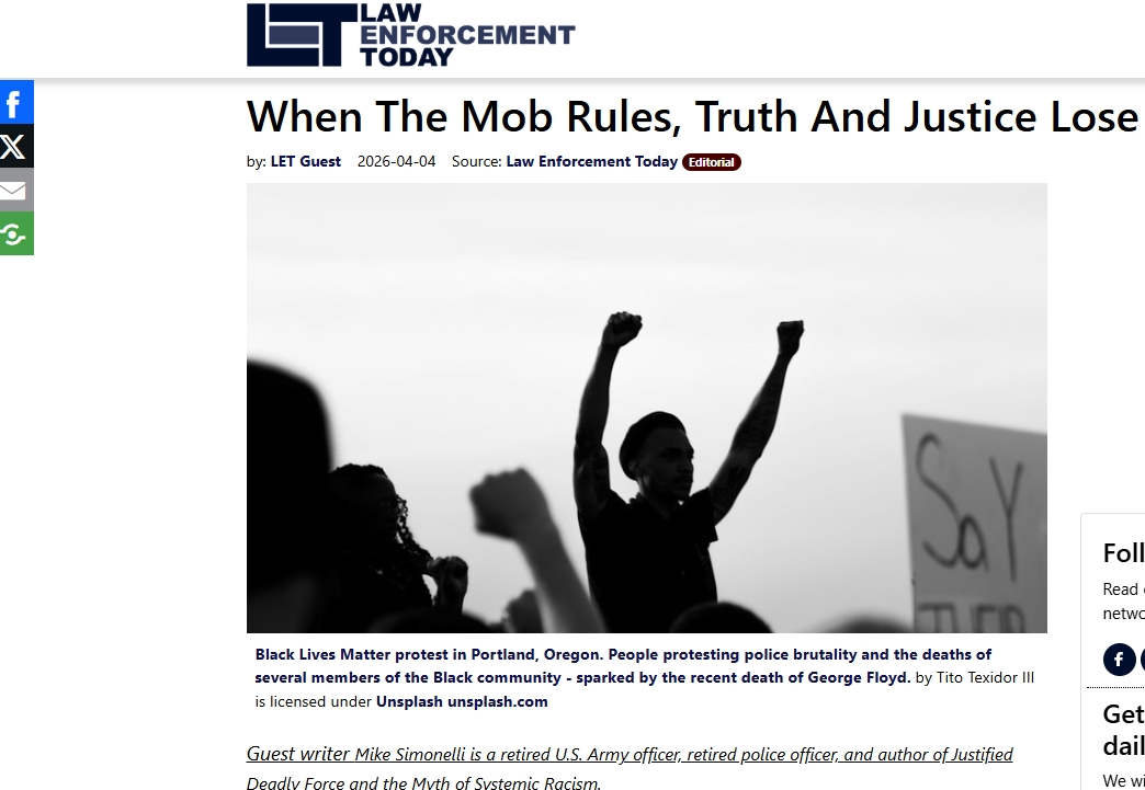 When the mob rules, truth and justice lose