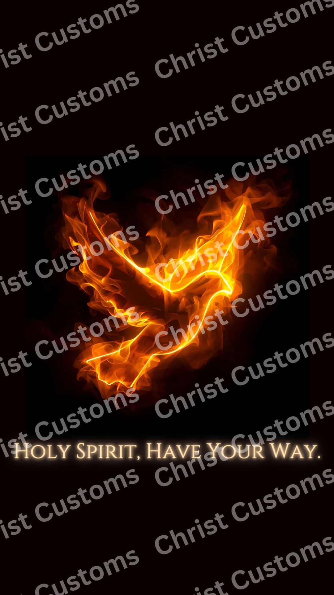 "Holy Spirit, Have Your Way."