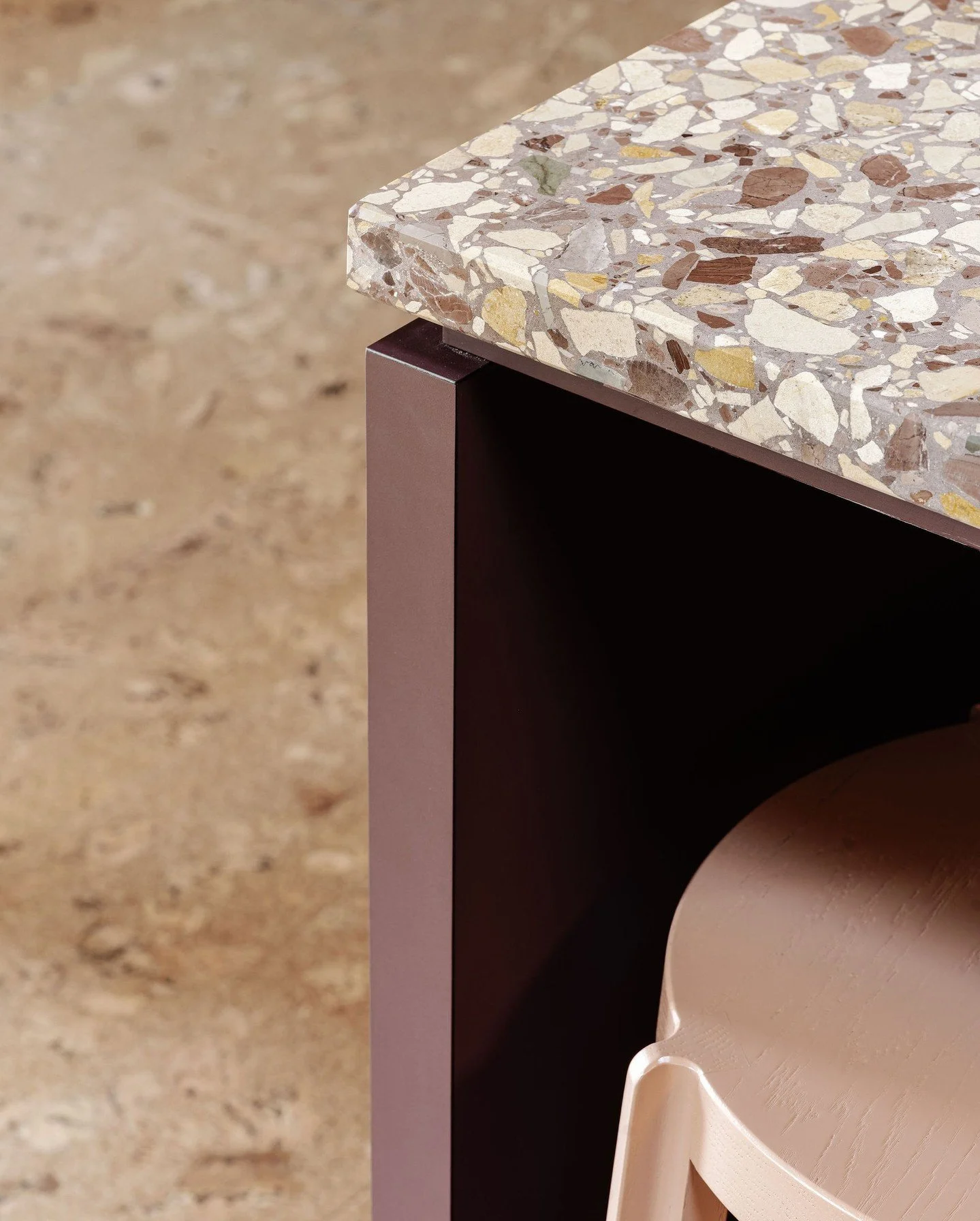 Who knows the origins of Terrazzo? Originating in 15th century Italy, Venetian artisans began repurposing discarded marble fragments by setting them into clay to create durable flooring surfaces. What started as a resourceful solution evolved into on