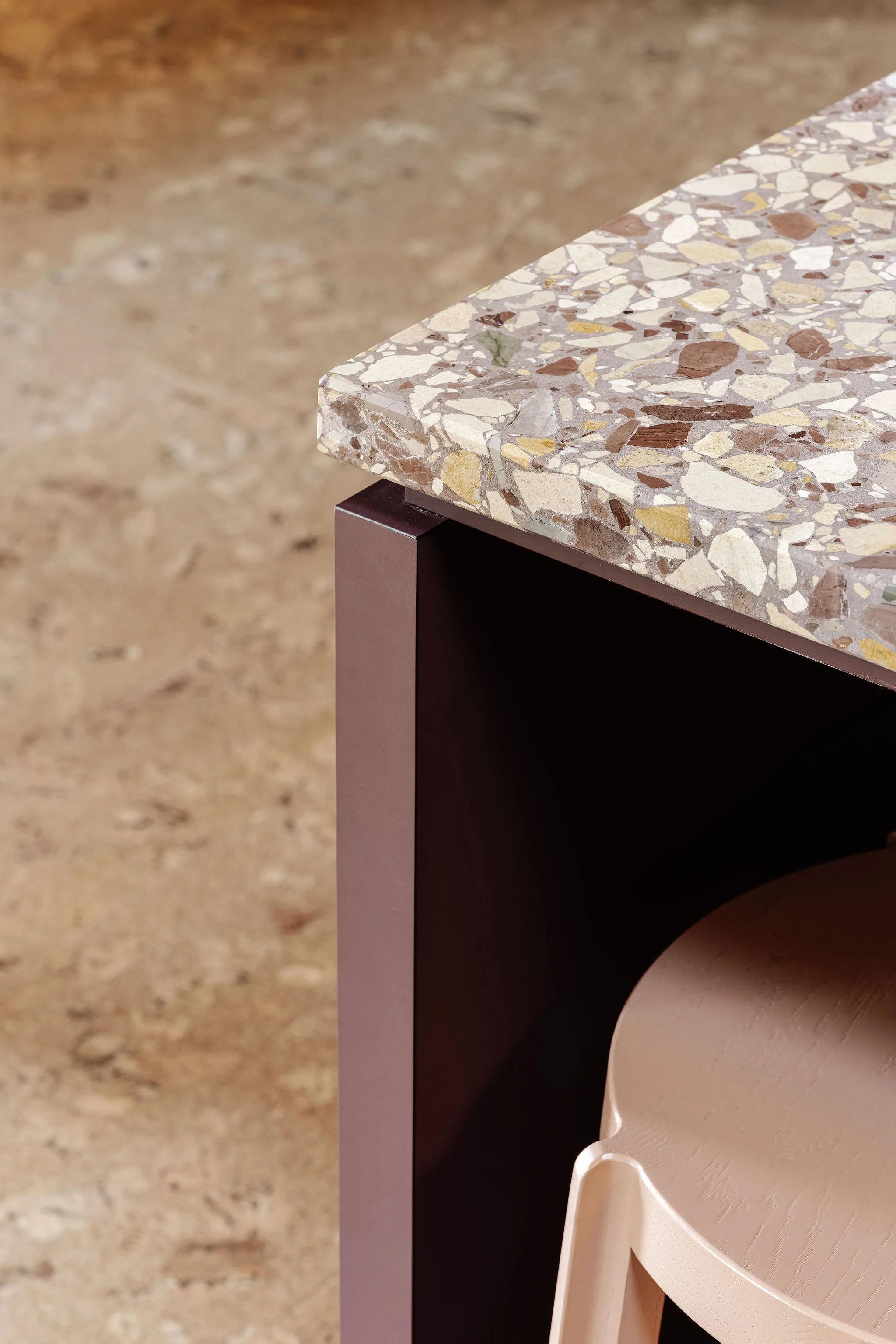 Featuring Fin Stool by Steel Road