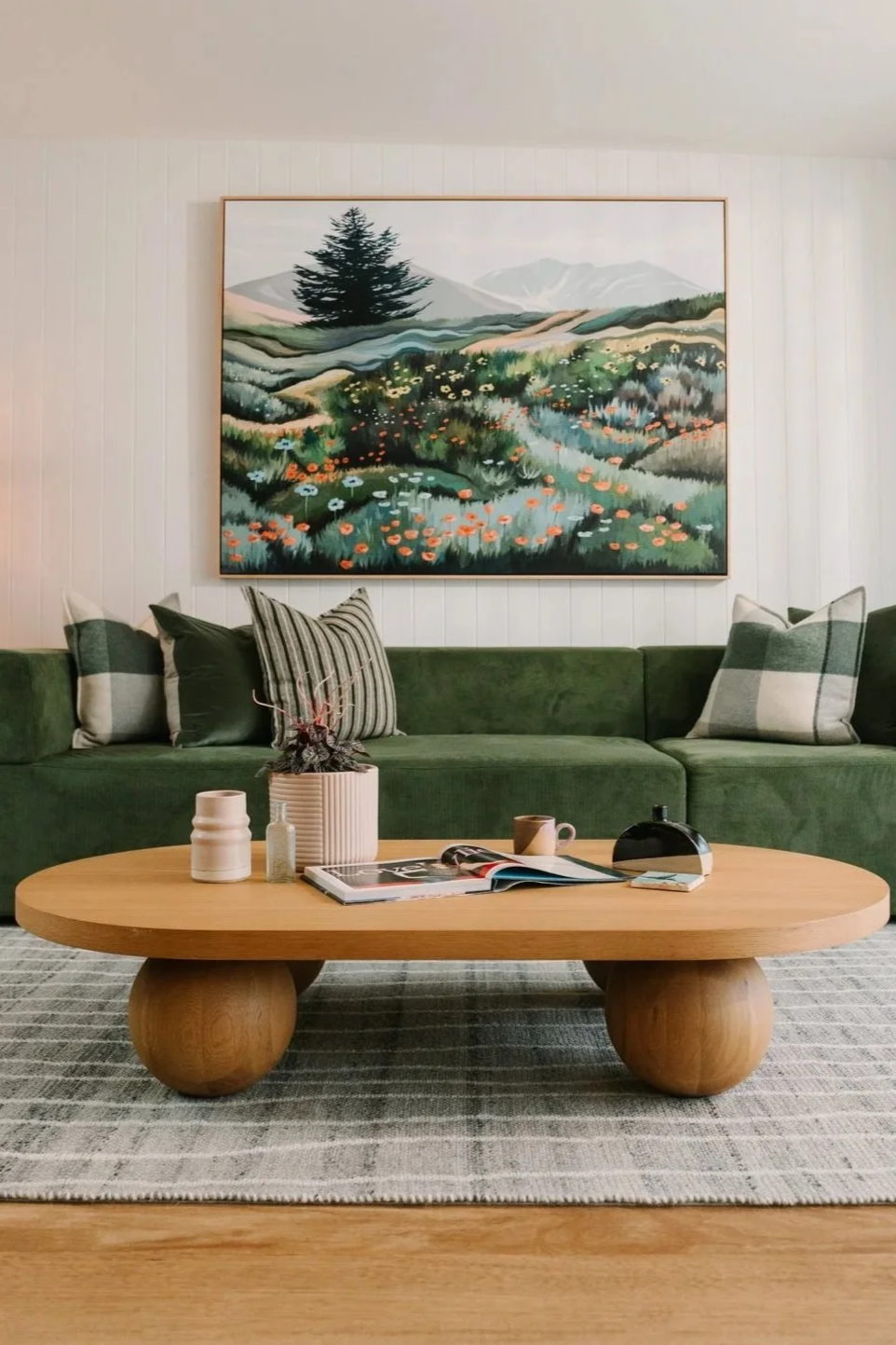 The Heath living room renovation by Britt White Studio
