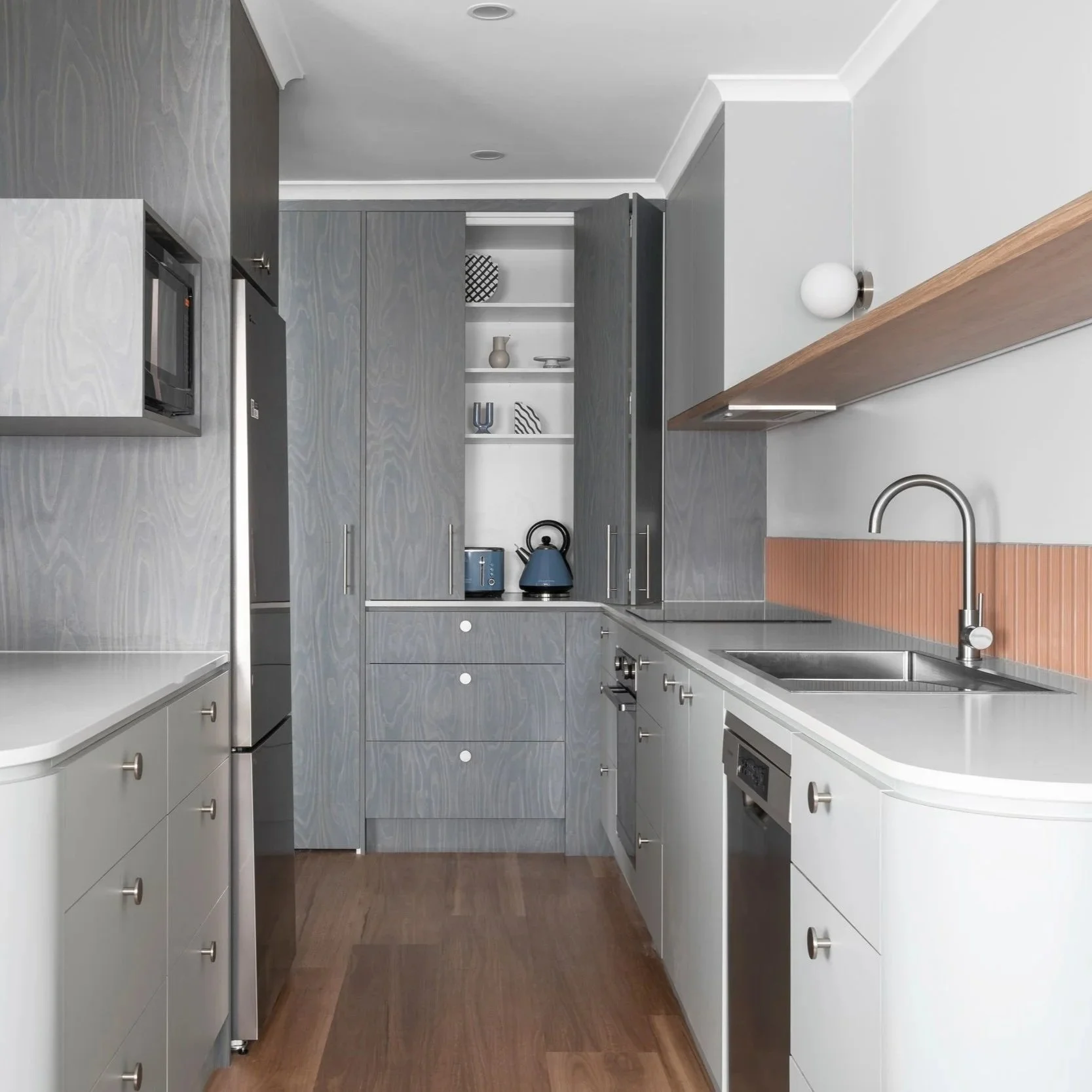Lawlers Mt Hotham kitchen layout and storage