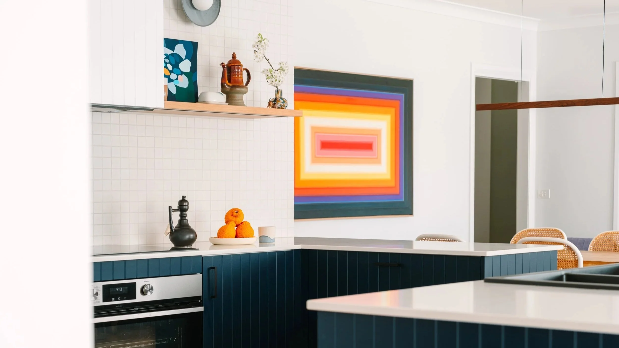 Mstery Basin Kitchen by Britt White Studio