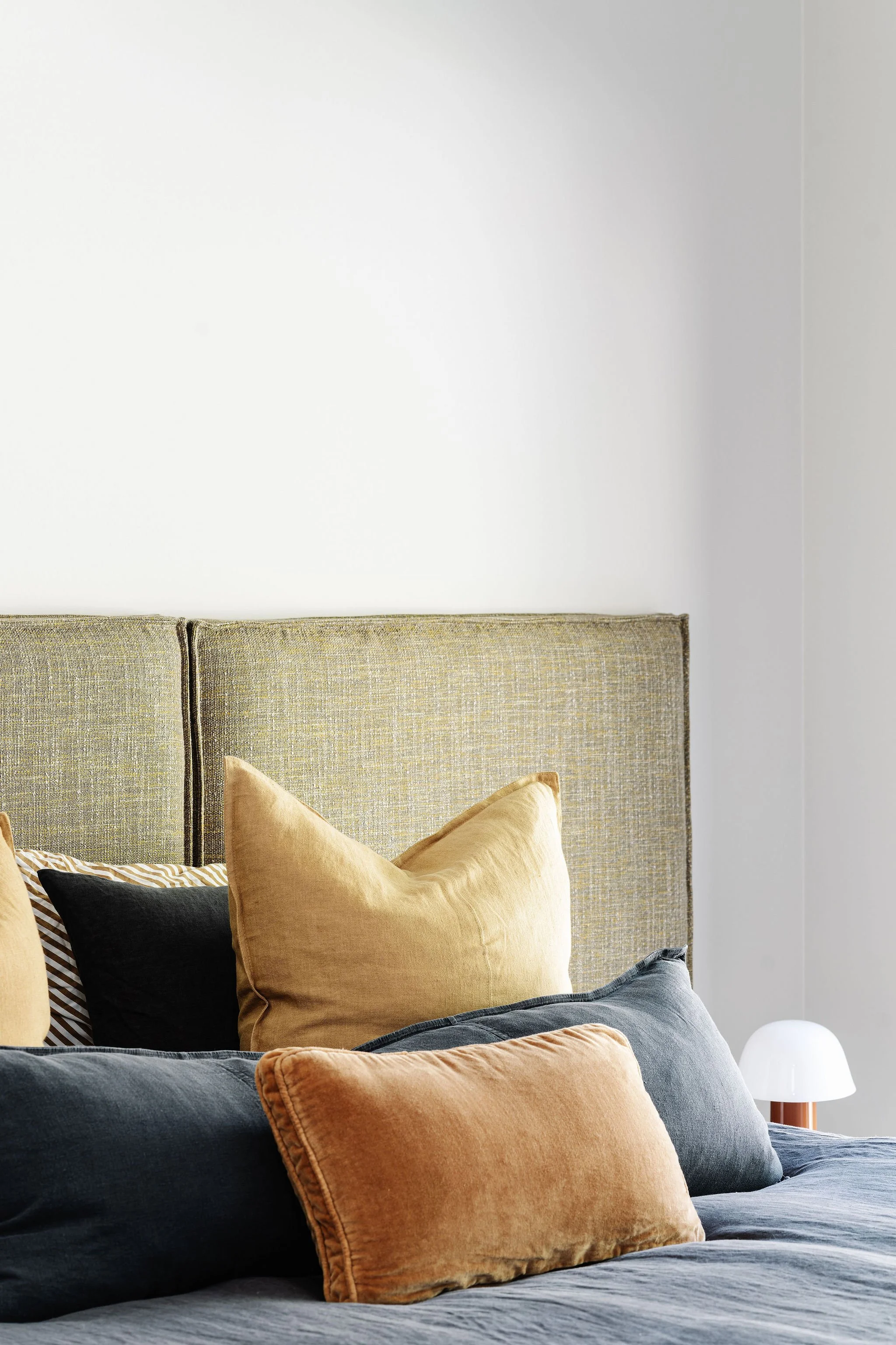 Children's bedrooms located upstairs. Linen by L&M Home, Aura Lifestyle and Eadie Lifestyle