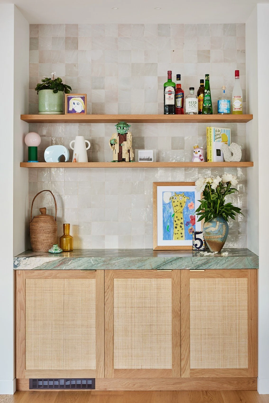 High Tide's gin bar is ideal for entertaining