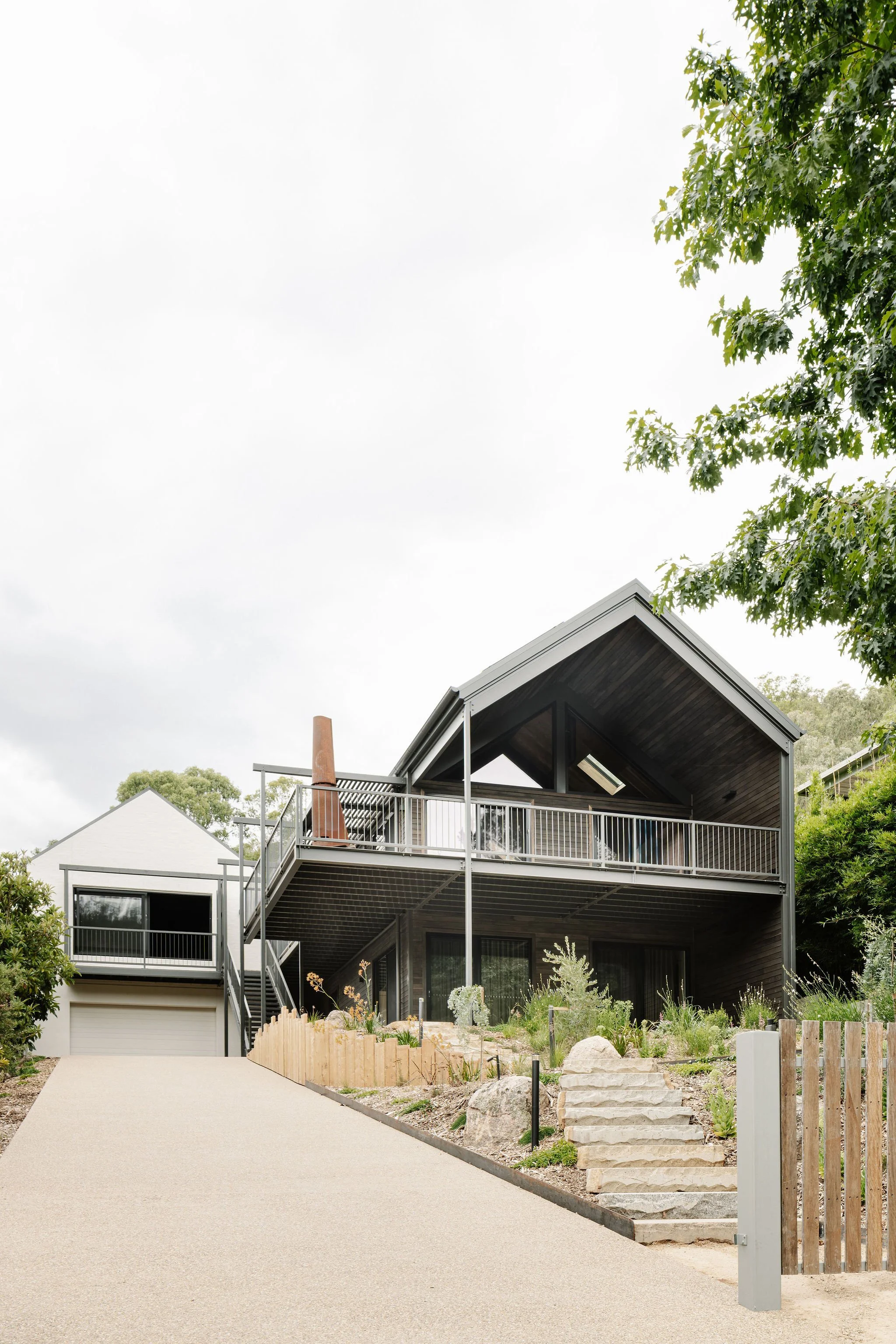 Alpine Glow front view from street level