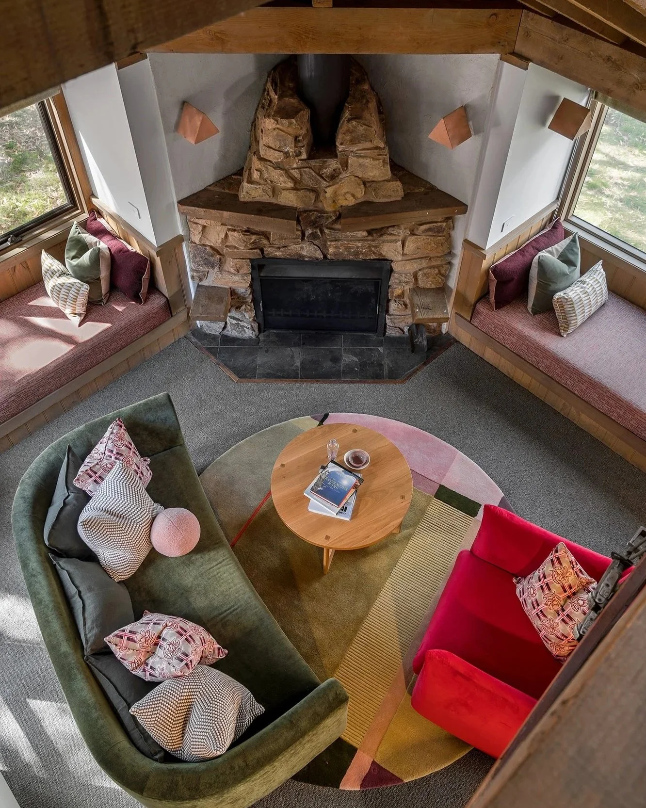 Blairs Chalet, an interior design project by Britt White Studio, is designed for real people and real life.