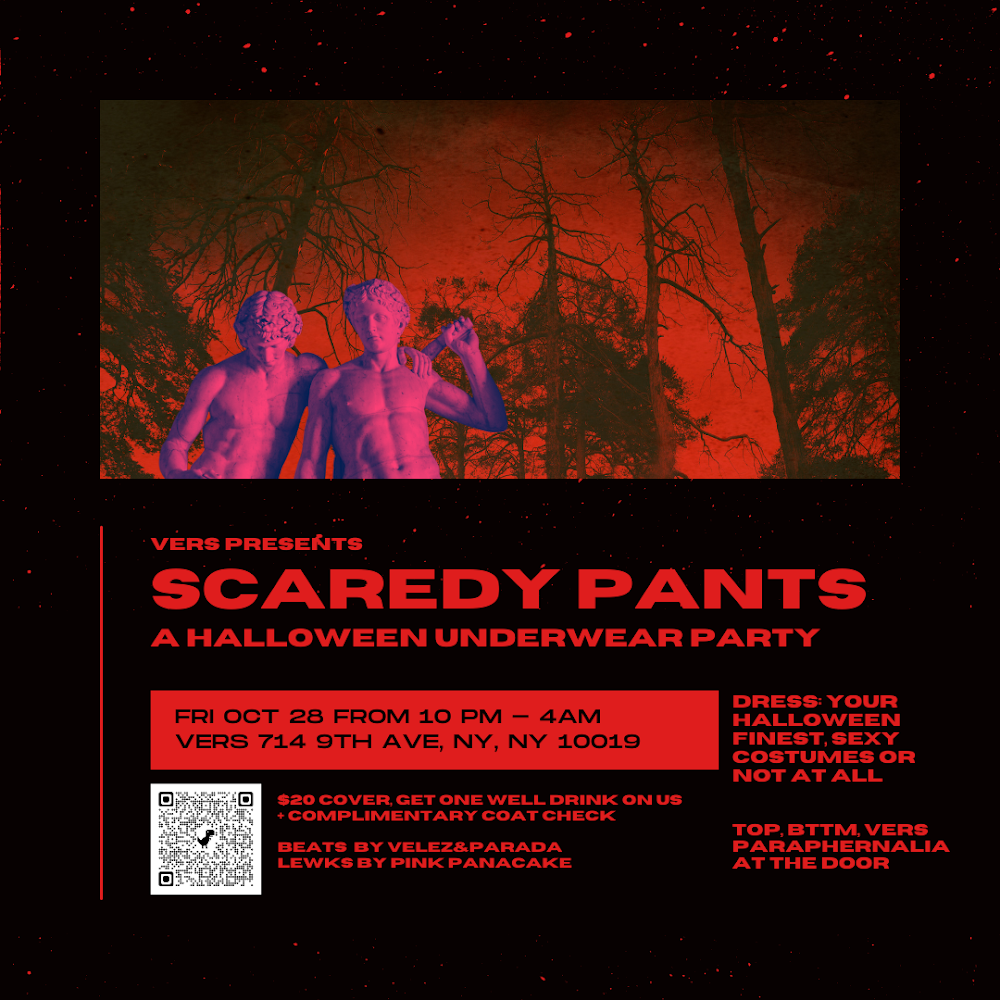 Scaredy Pants: A Halloween Underwear Party — VERS