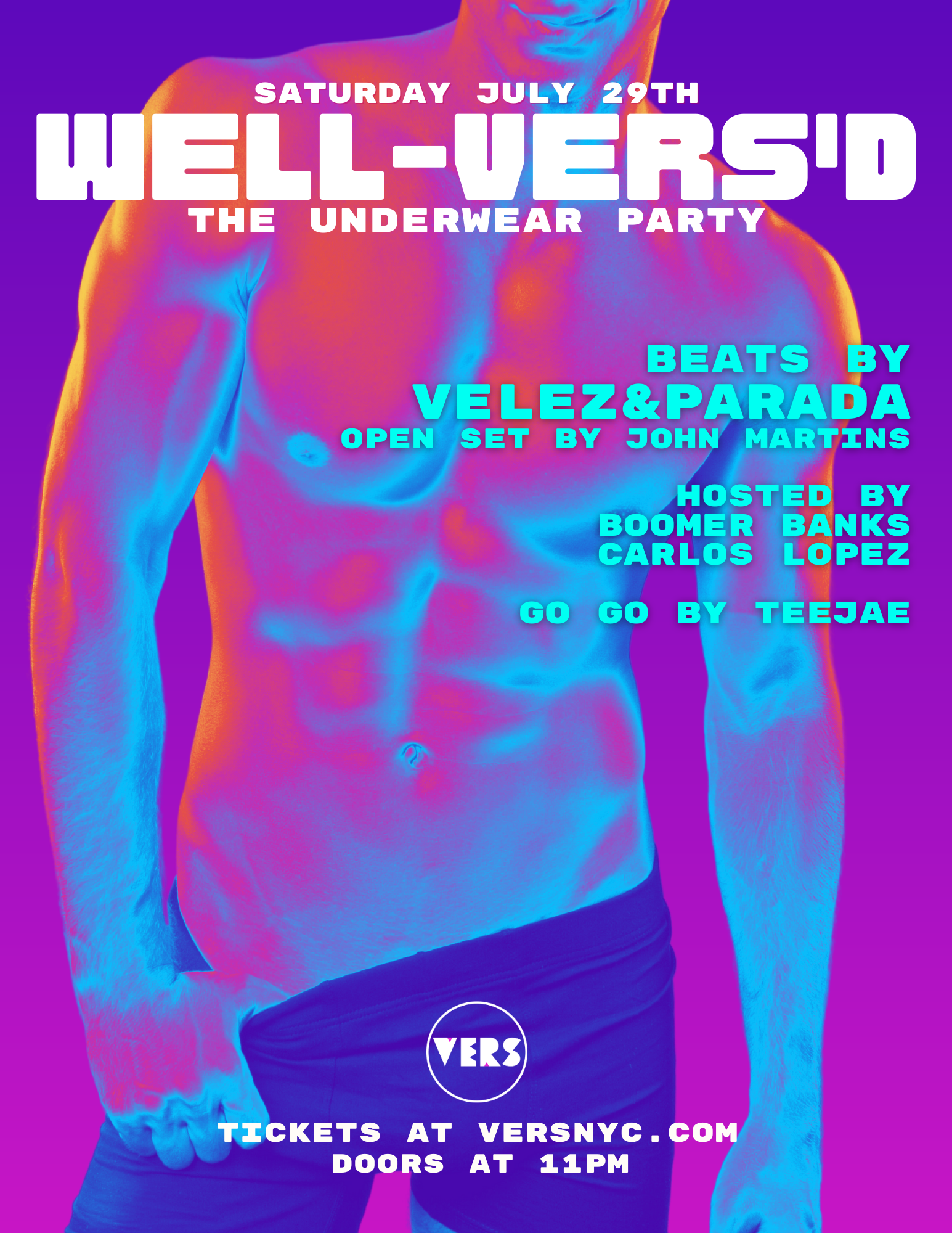 Well-VERS'd Underwear Party — VERS