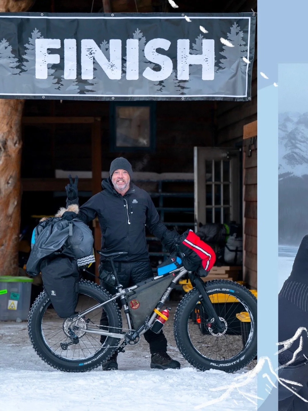 Race Report: Frequent Piecyclist Zach Anderson (@zchanderson) rode the Iditarod Trail Invitational 350 and was gracious enough to share his experience with us! From -15* backyard camps in preparation to dodging frostbite along the way, it&rsquo;s an 