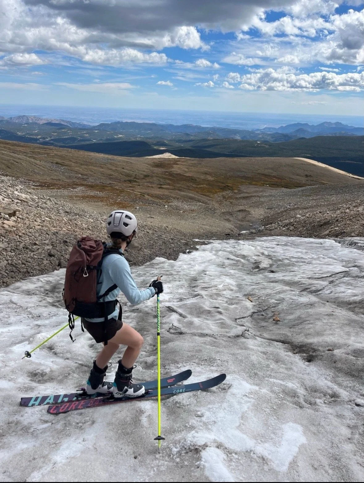 It&rsquo;s sharky out there, but it goes! 🦈

Harper of Boulder Youth Skimo Team and her dad, Patrick, have been skiing in Colorado every month for 22 consecutive months now (2 years this November)!

Who else can&rsquo;t wait for ski season to start?